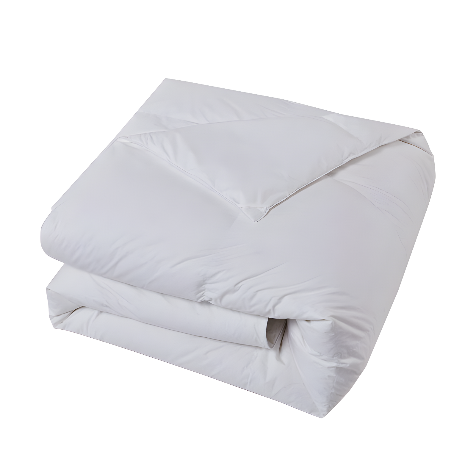 Organic Cotton White Down Full Comforter with Baffle Box