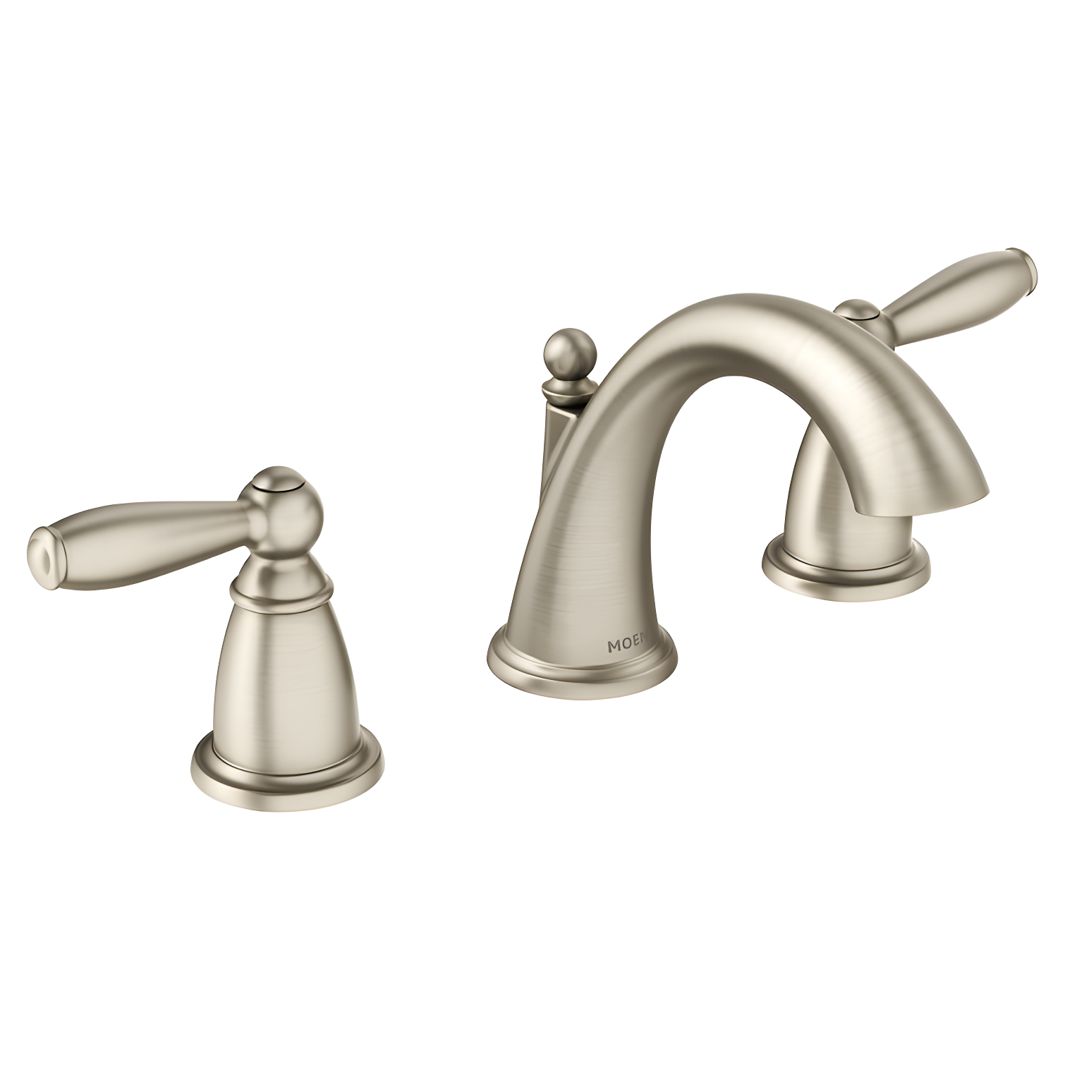 Contemporary Distressed Bronze 5'' High Widespread Bathroom Faucet