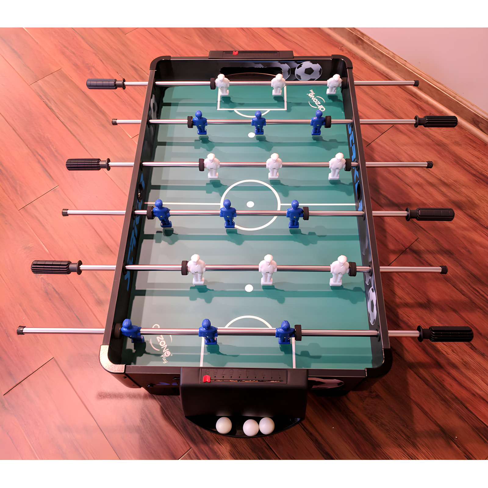 37" Green and Black MDF Tabletop Foosball Game