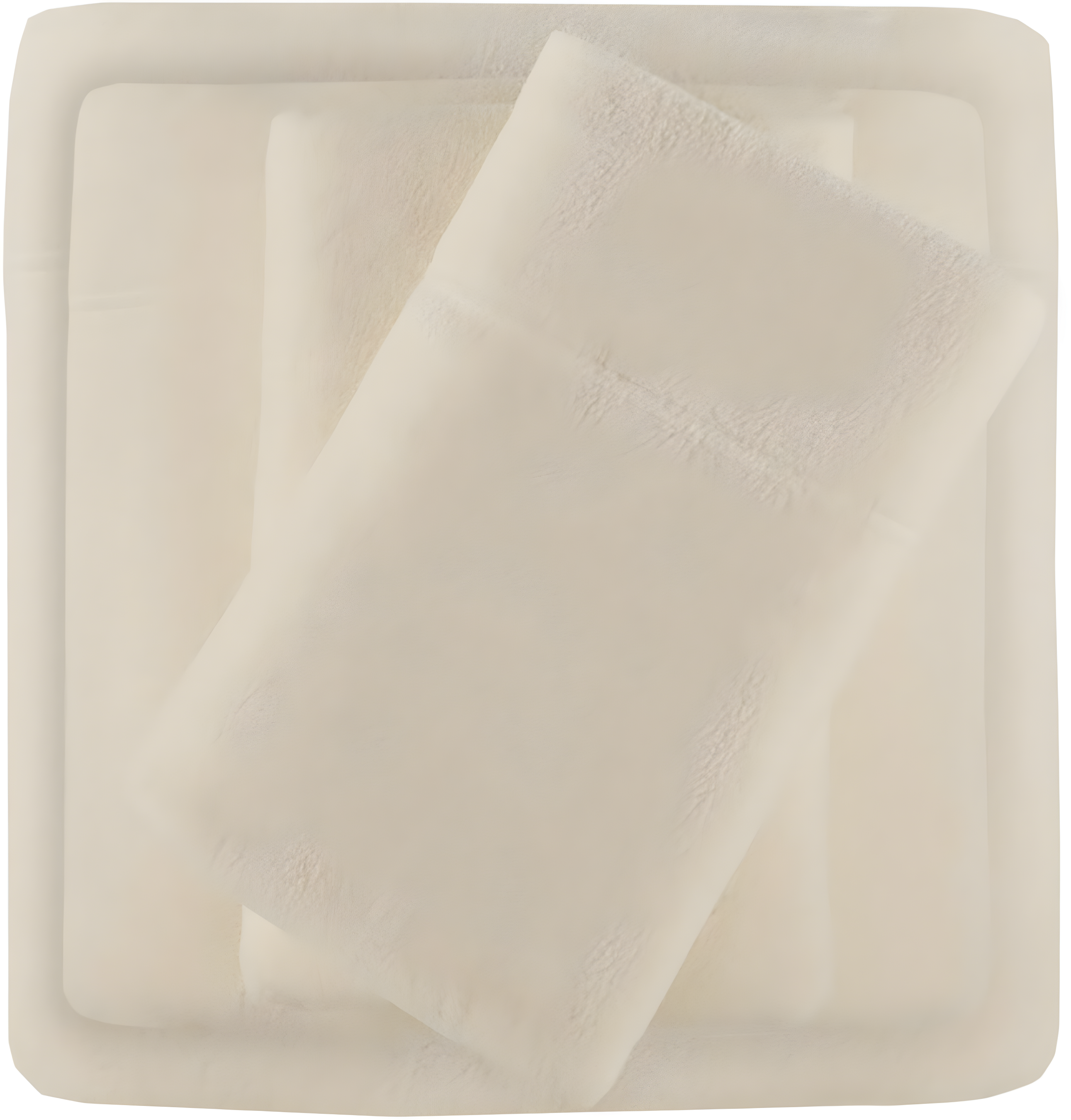 Twin Khaki Microfiber Fleece Winter Sheet Set