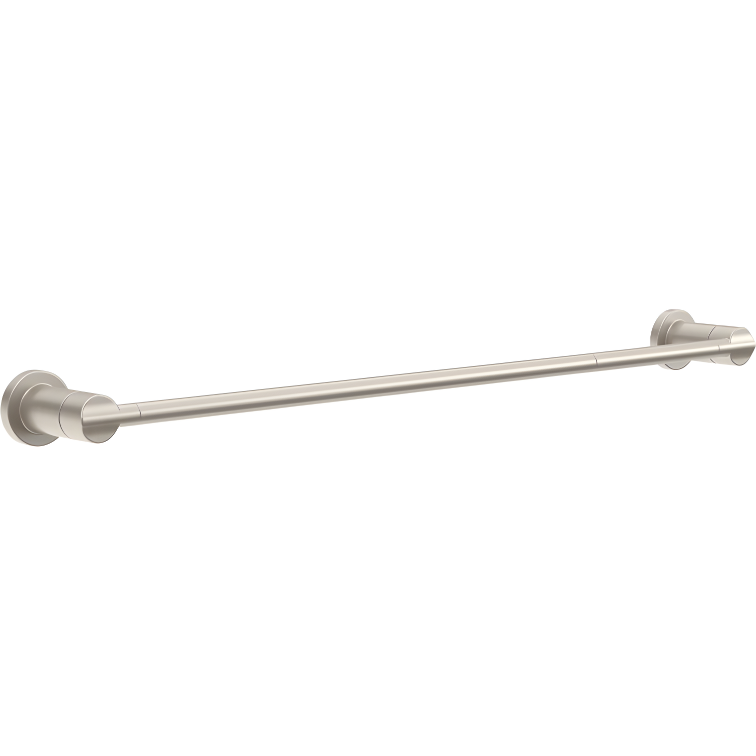 Nicoli Brushed Nickel 18-24" Extendable Wall Mount Towel Bar