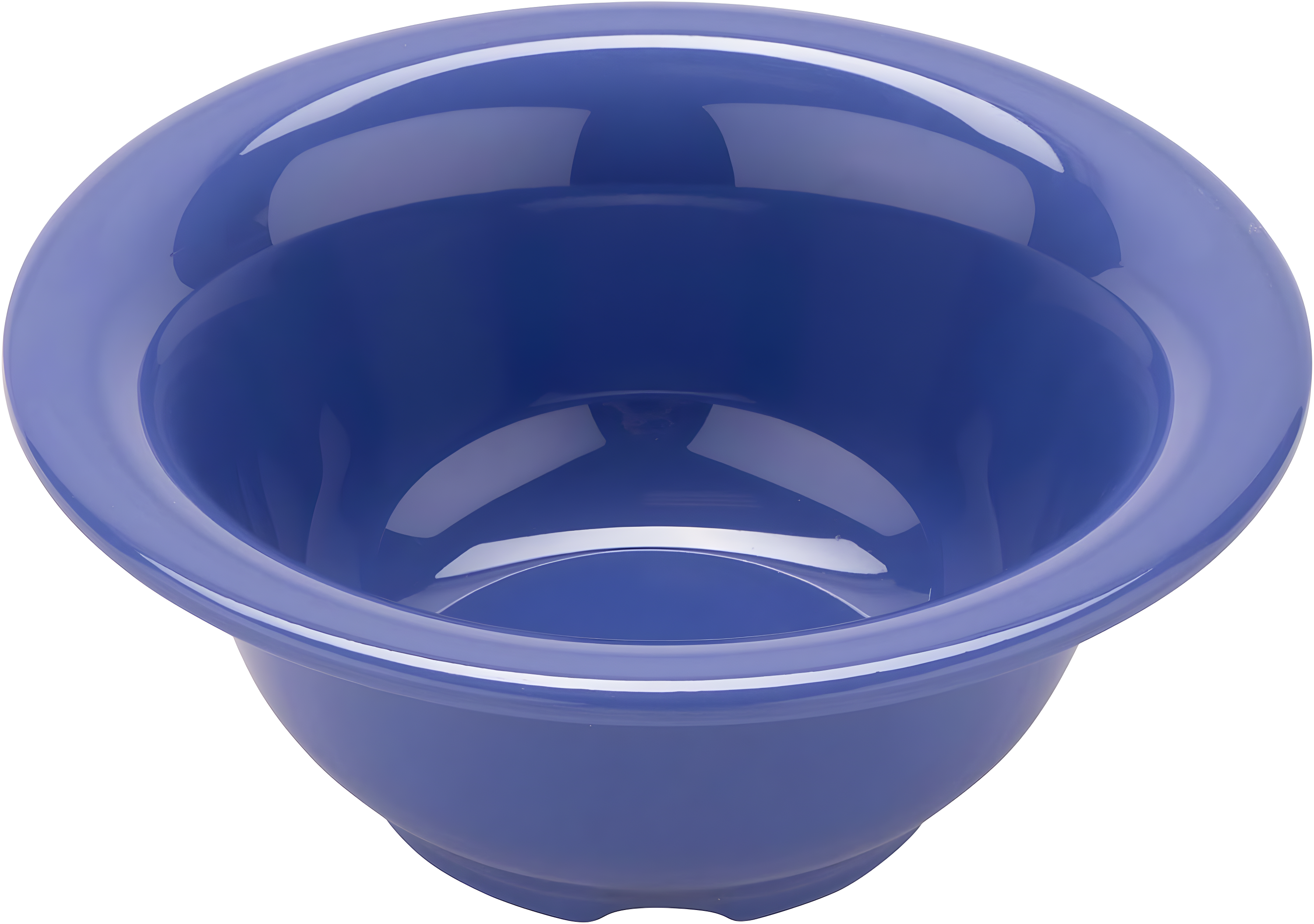 Peacock Blue Melamine Deep Salad and Soup Bowl Set