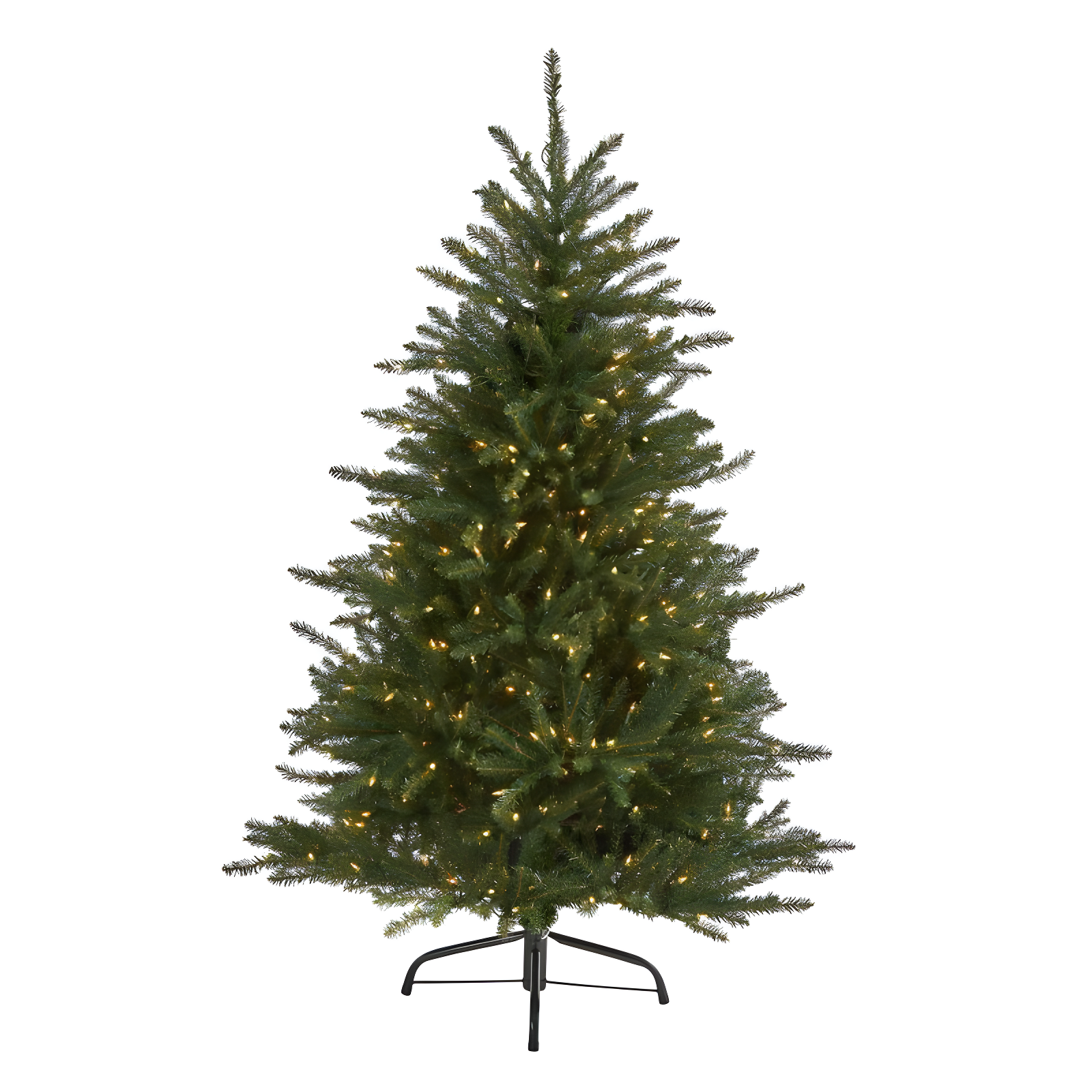 5ft Green Fir Artificial Christmas Tree with Clear LED Lights