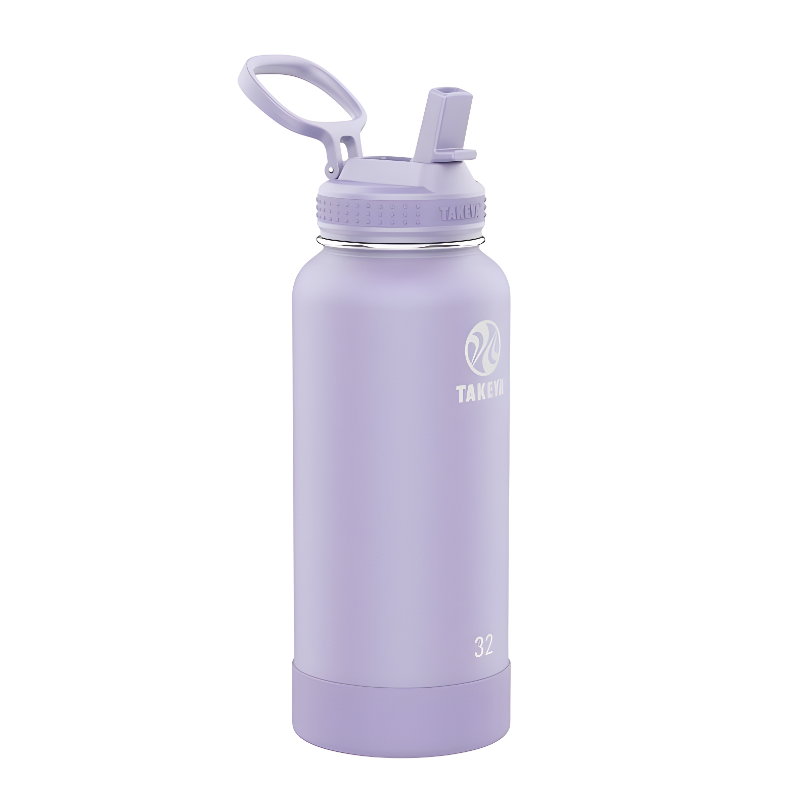 Lavender 32oz Insulated Stainless Steel Water Bottle with Straw Lid