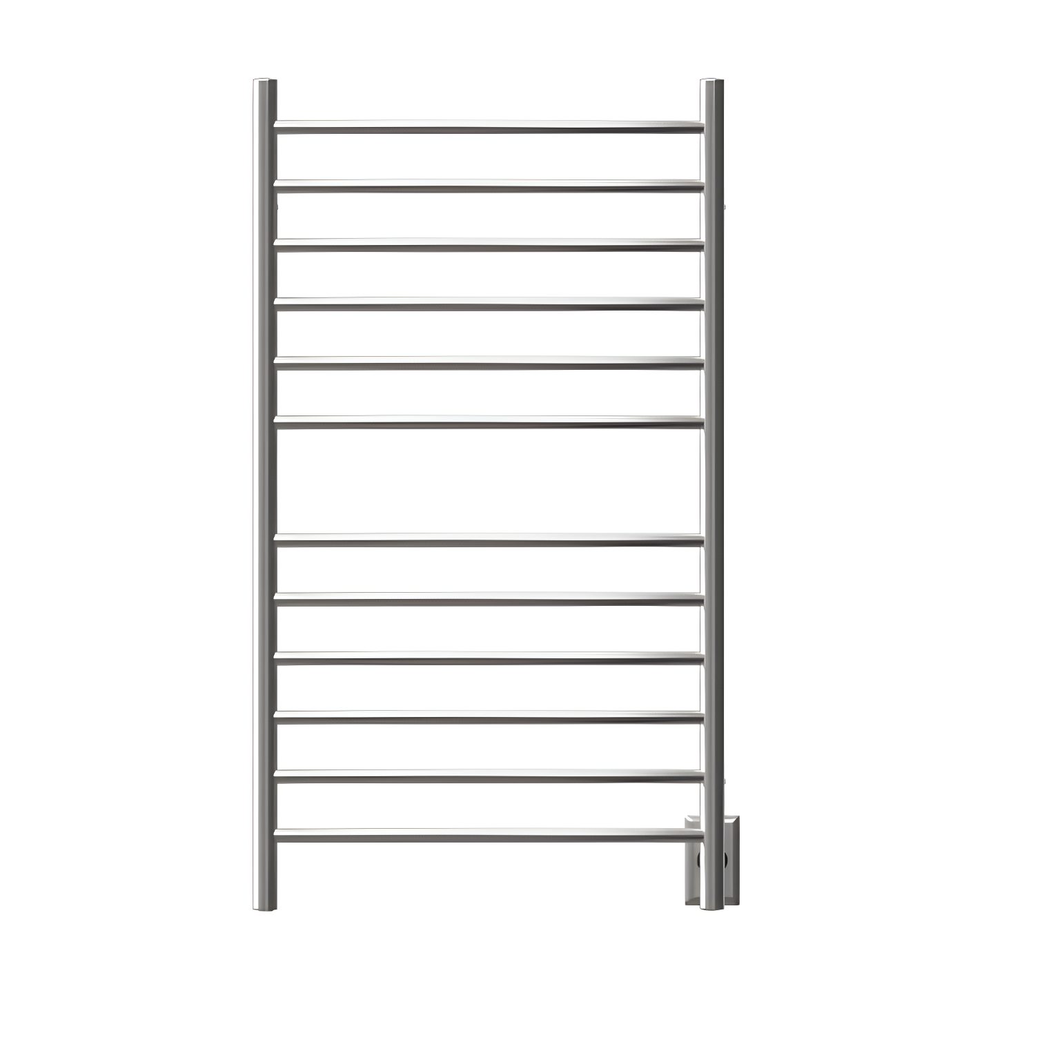 Radiant Polished Nickel Wall Mounted Electric Towel Warmer