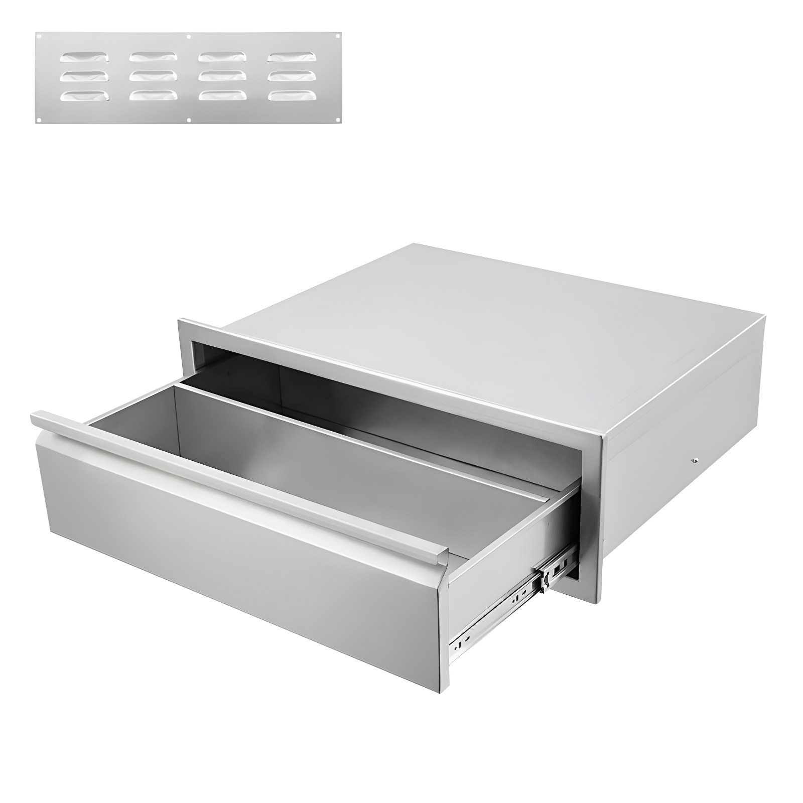 30'' Stainless Steel Outdoor Kitchen Drawer