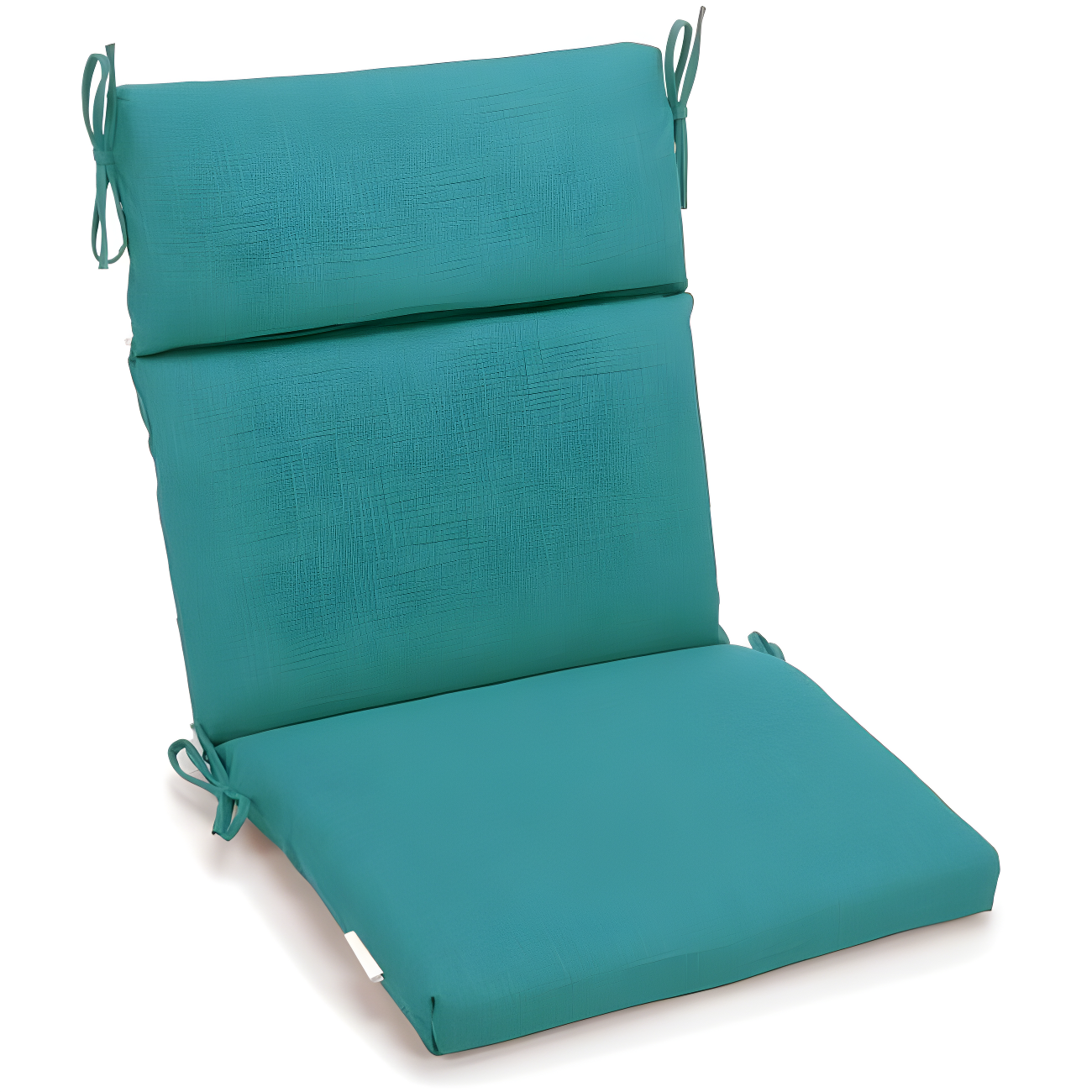 Aqua Blue Outdoor High Back Adirondack Chair Cushion