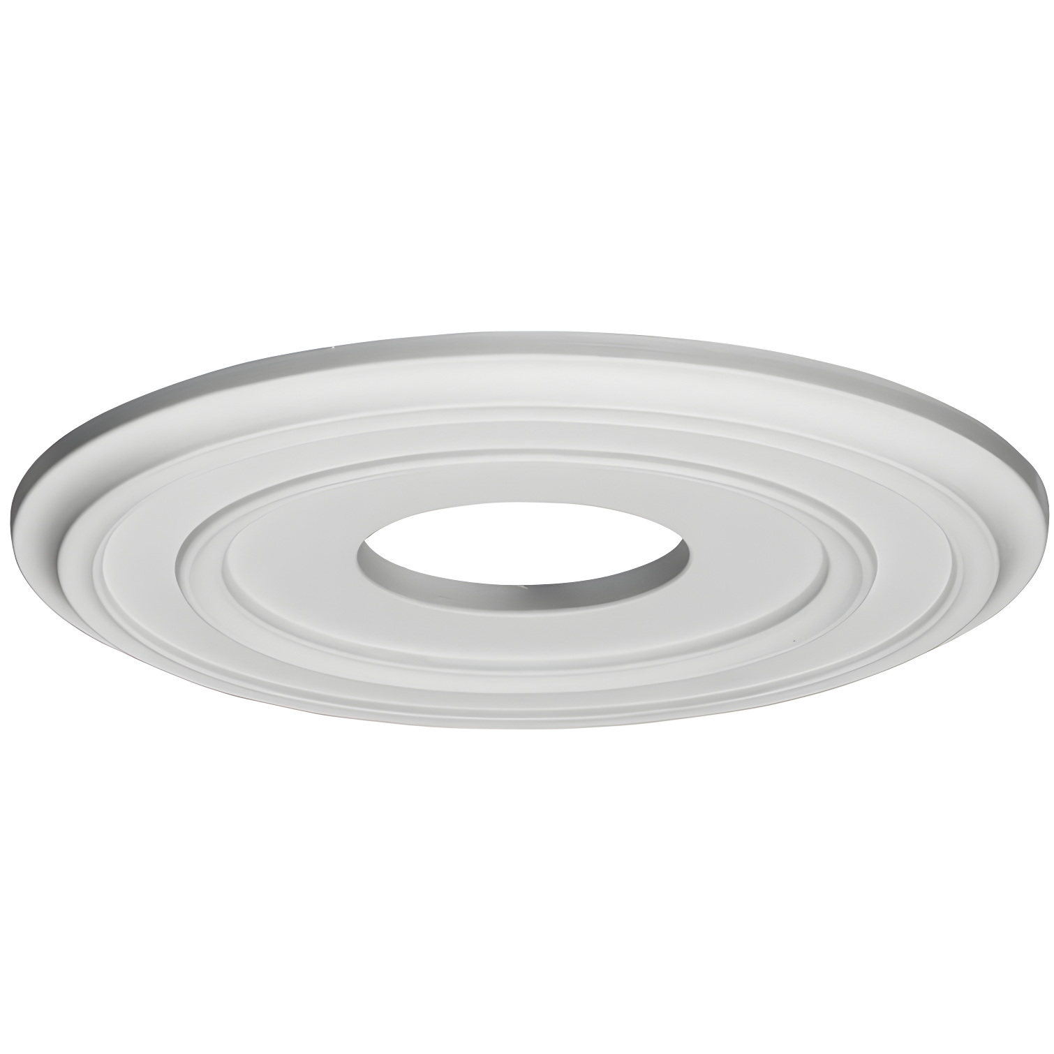 Primed White Composite Classic Ceiling Medallion 12.38"