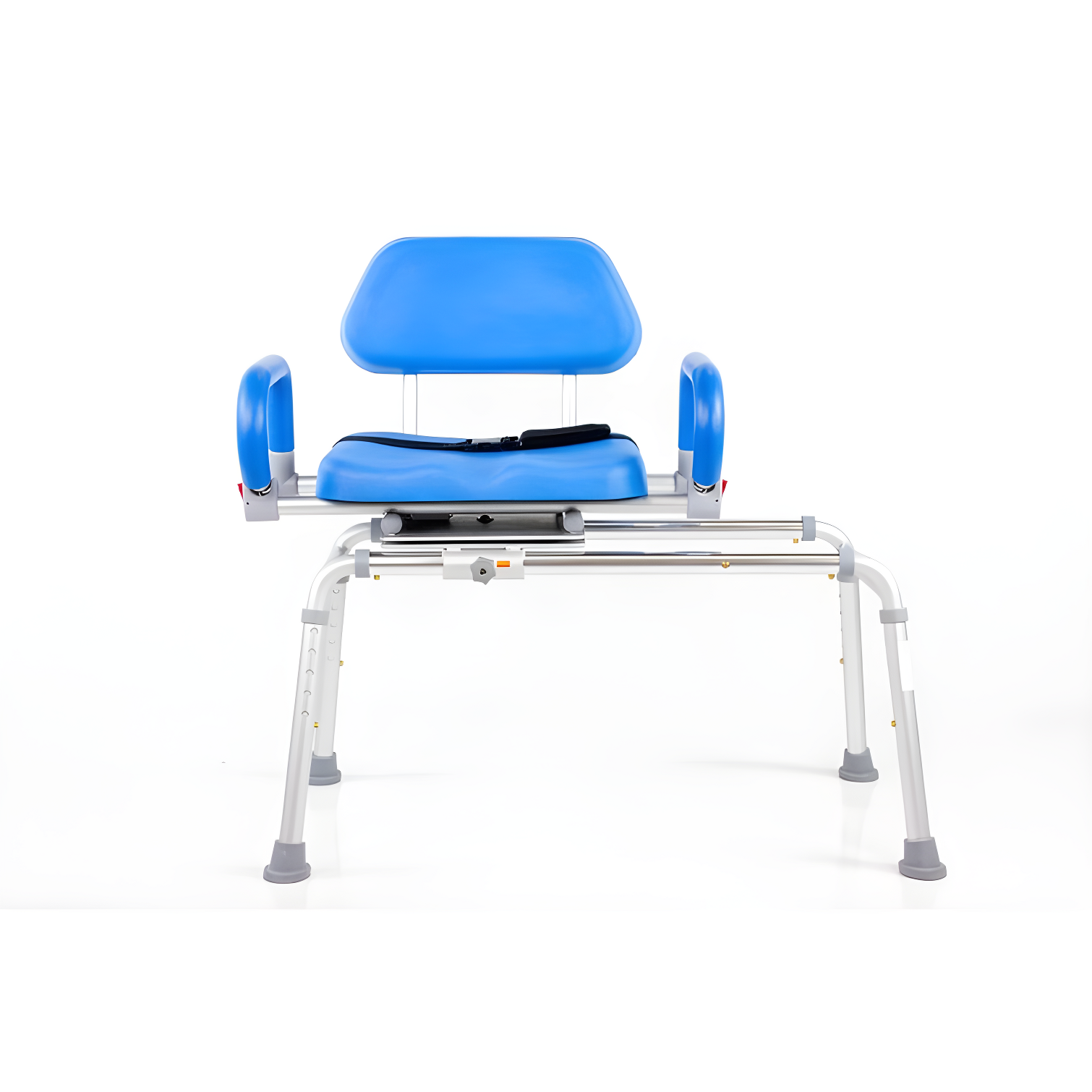 Premium Safety Swivel Seat Transfer Bench with Padded Aluminum Frame