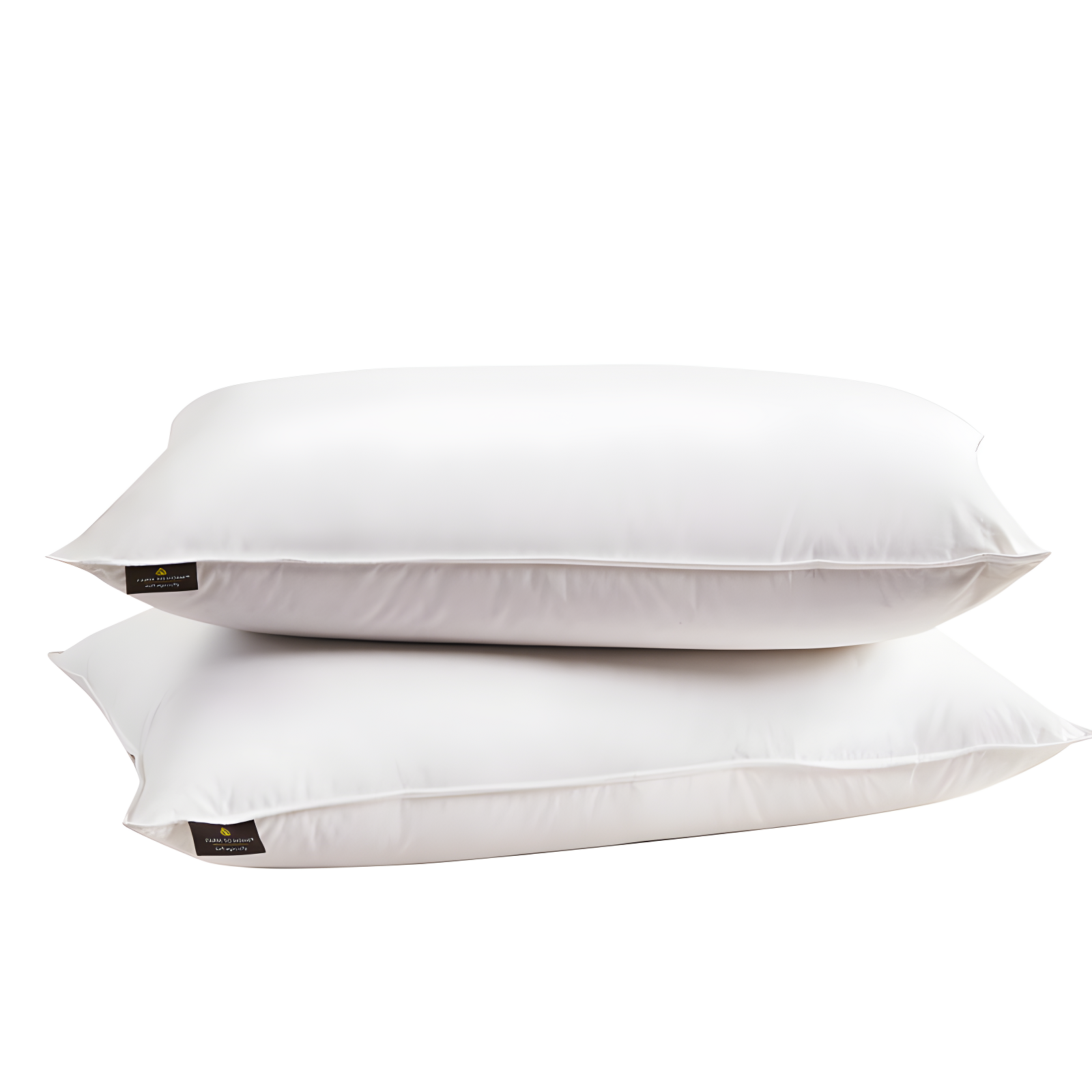 Jumbo White Hypoallergenic Down Alternative Pillow Set