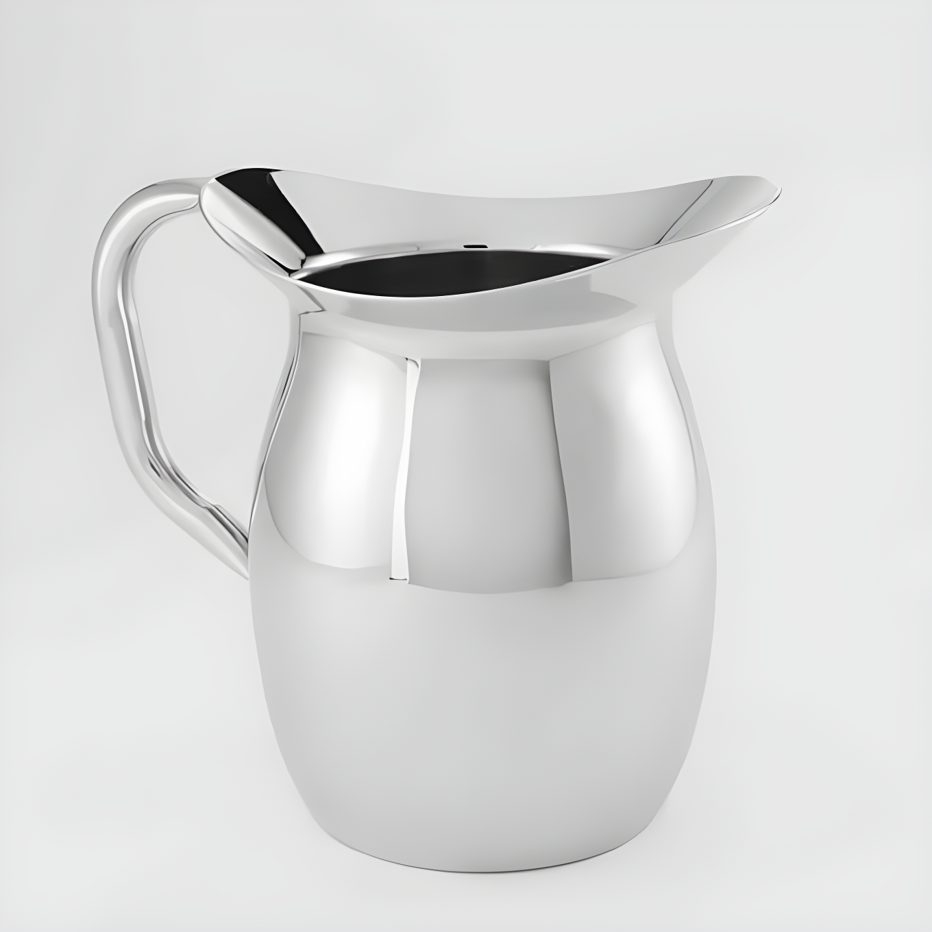 64 oz. Stainless Steel Double Wall Bell Pitcher