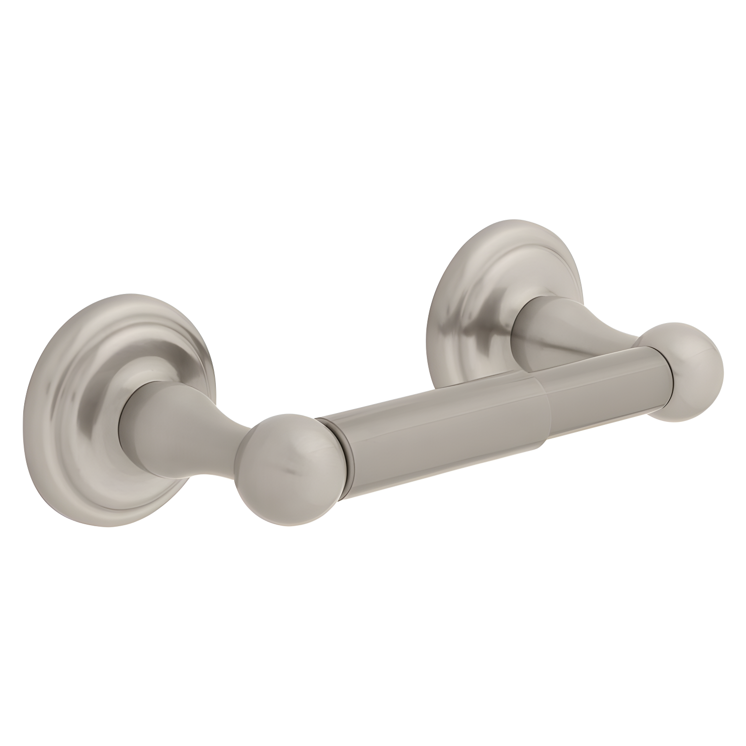 Jamestown Brushed Nickel Wall Mounted Toilet Paper Holder