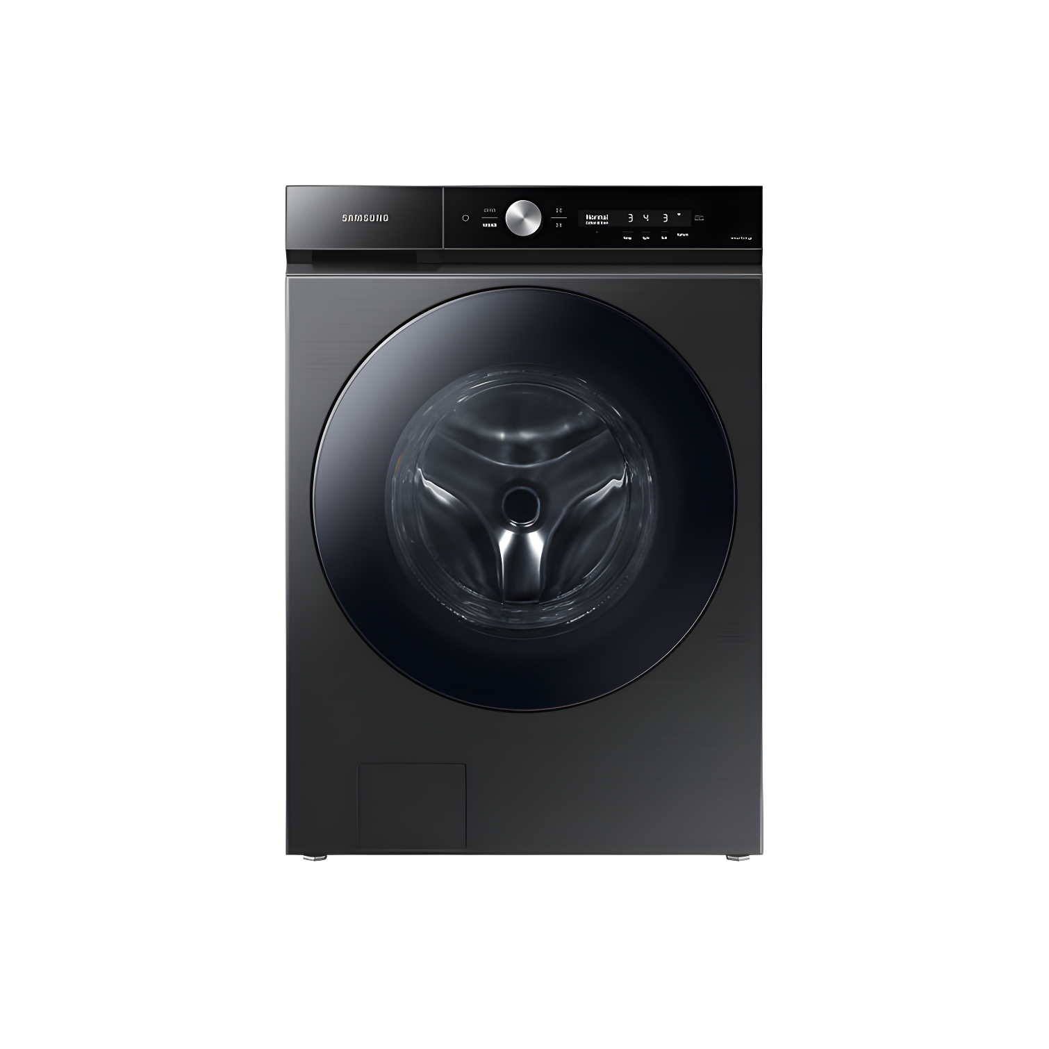 Brushed Black 5.3 Cu. Ft. High-Efficiency Front Load Washer