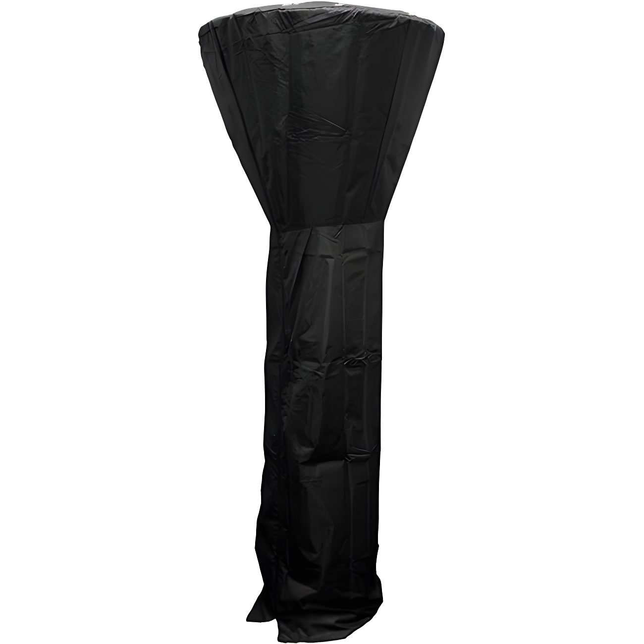 Heavy Duty Black Tall Patio Heater Cover with Zipper