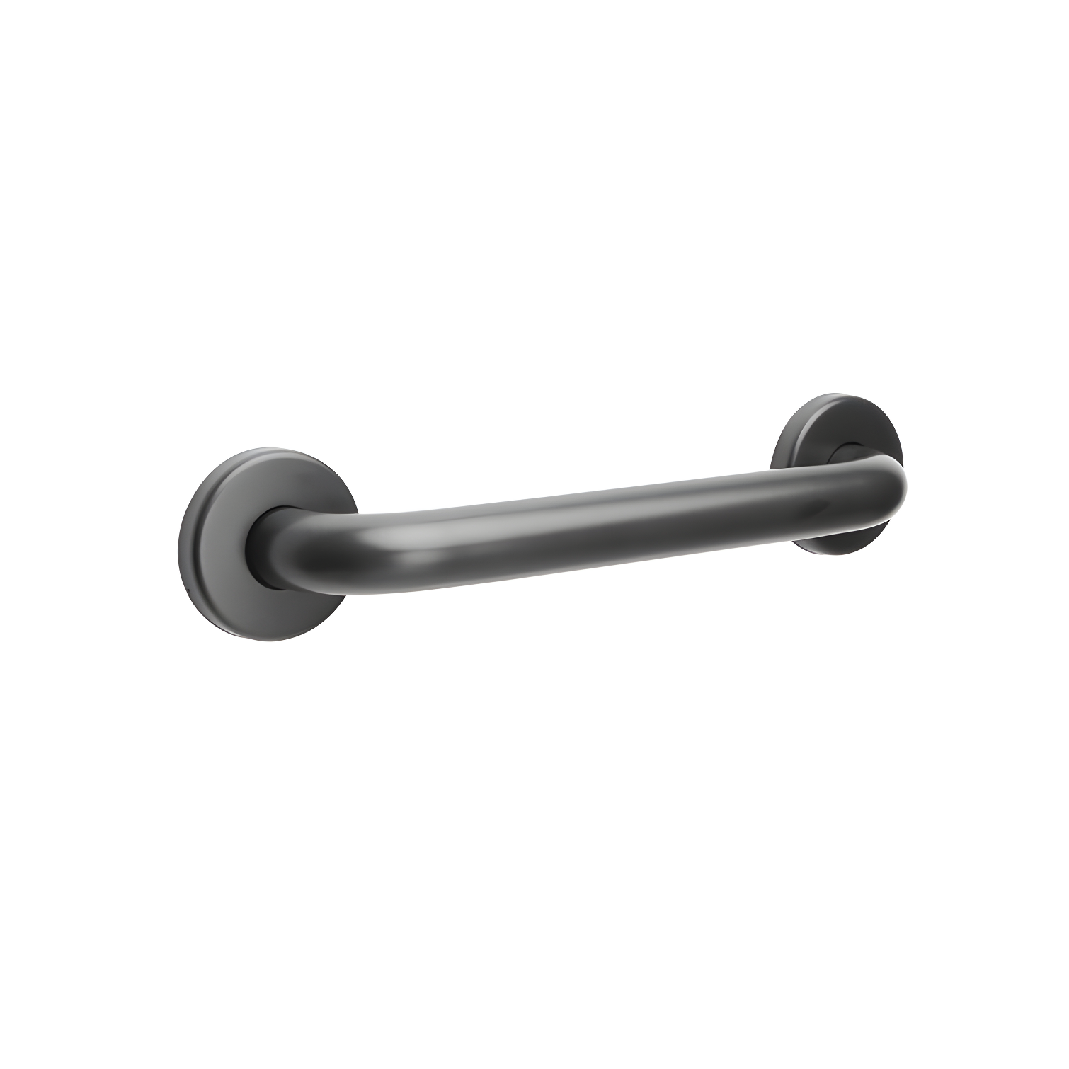 Matte Black 25" Stainless Steel Wall Mounted Grab Bar