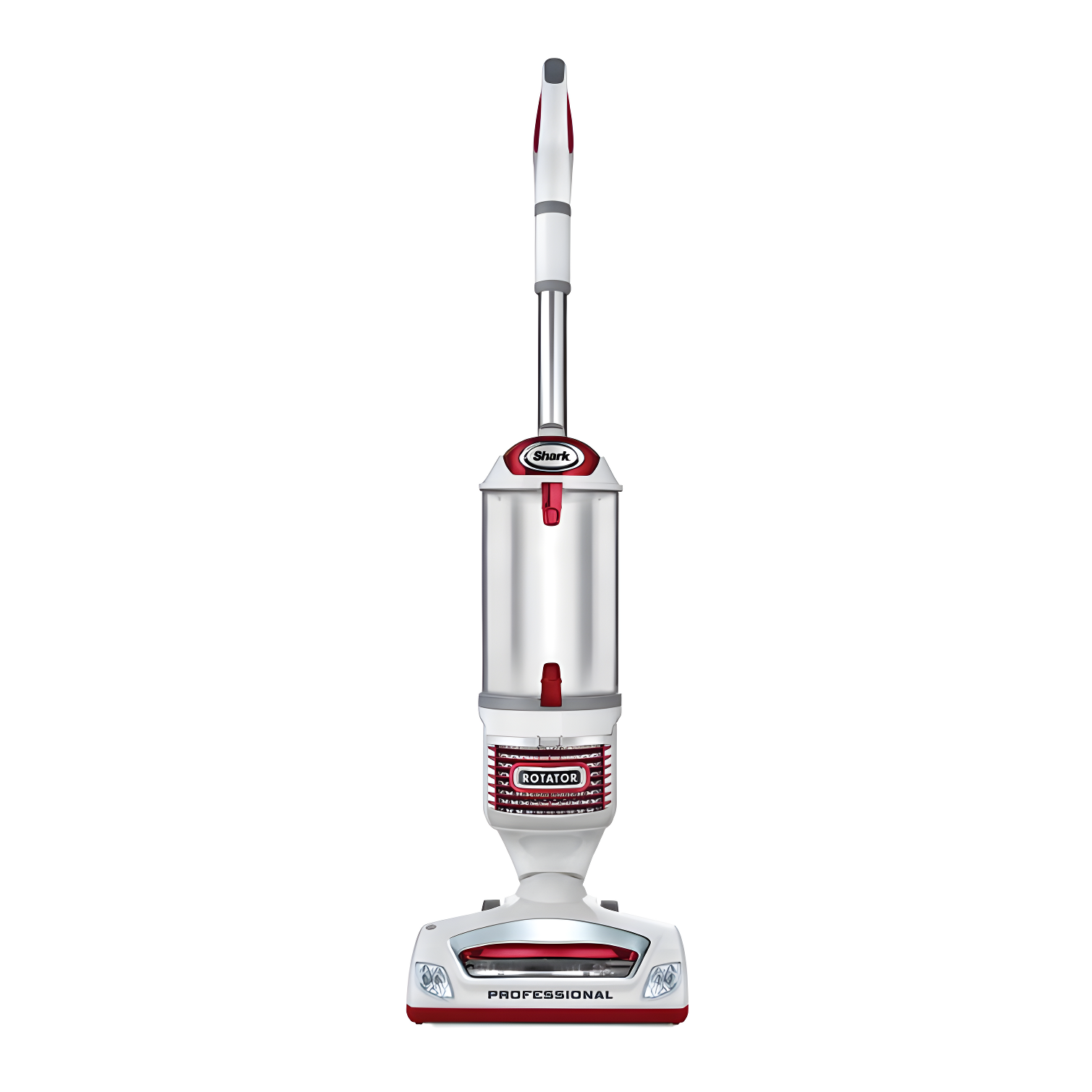 Shark Rotator Red and White Bagless Upright Vacuum with HEPA Filter