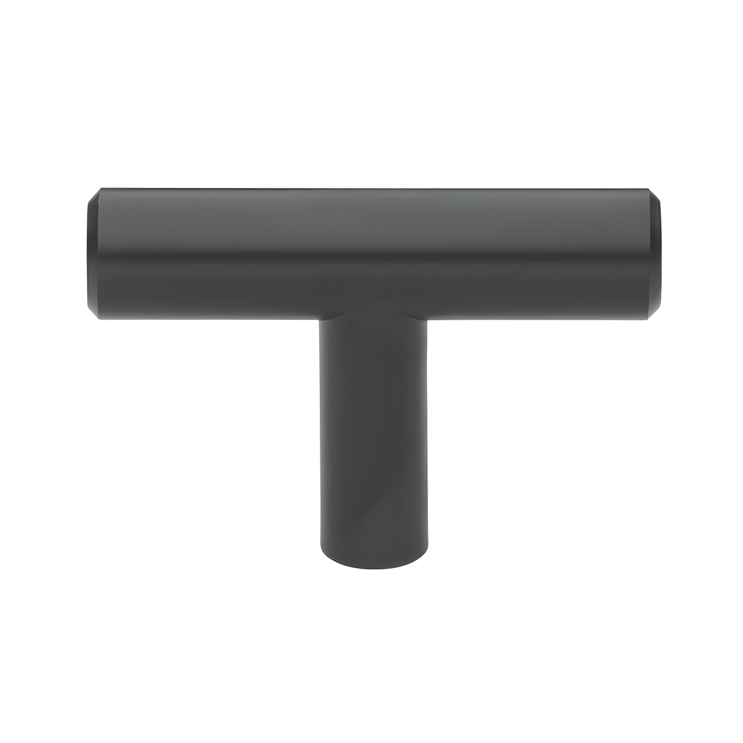 Matte Black Steel 2" T-Handle Bar Knob Multipack