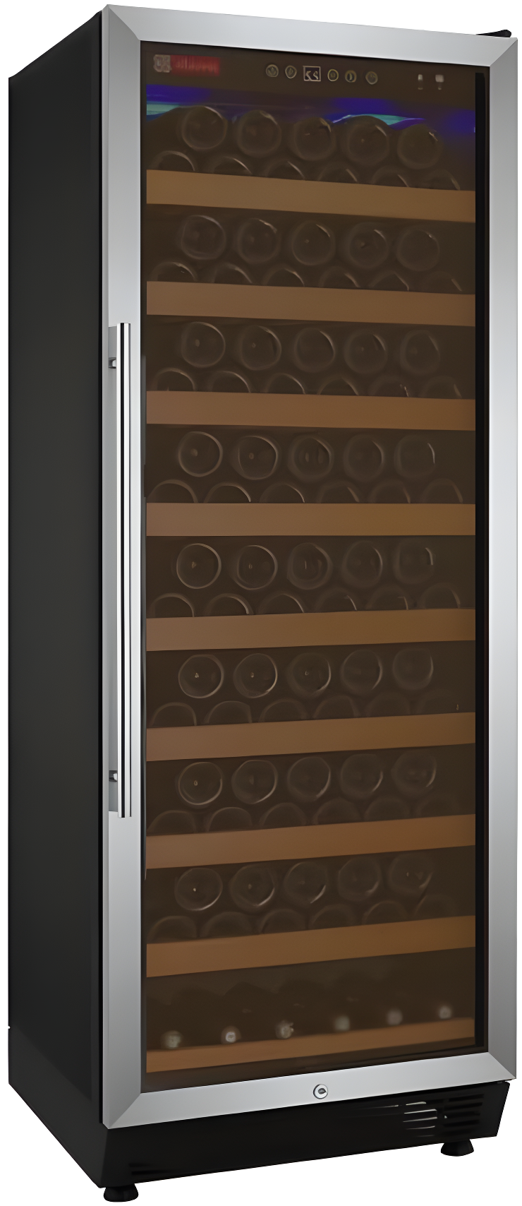 Allavino Stainless Steel 99-Bottle Freestanding Wine Refrigerator