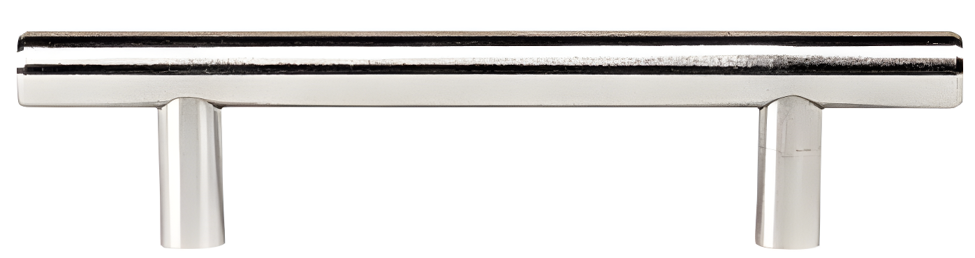 6" Brushed Stainless Steel Modern Bar Pull