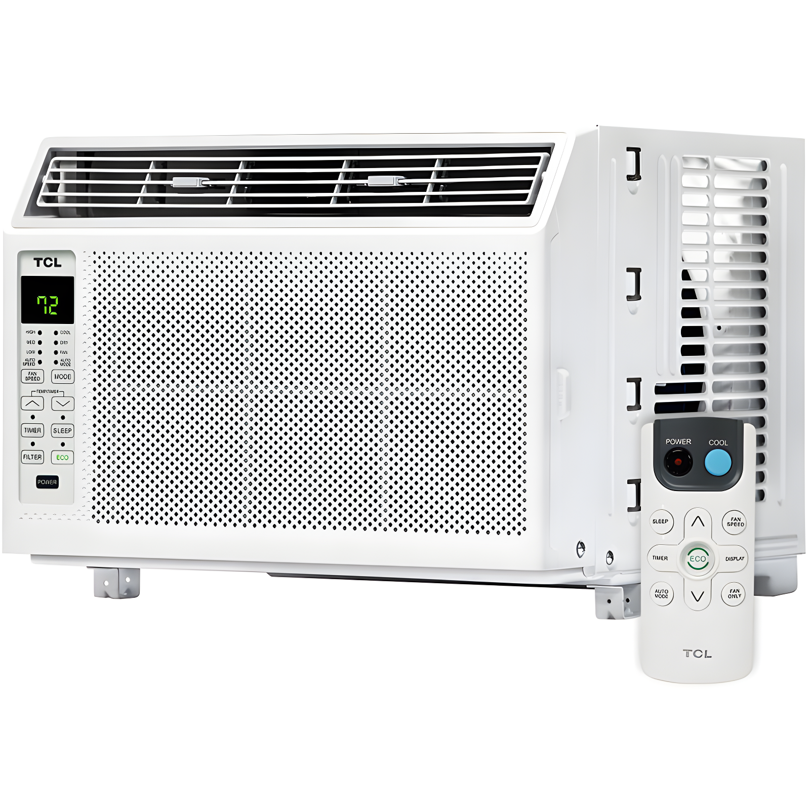 TCL 6000 BTU White Window Air Conditioner with Remote