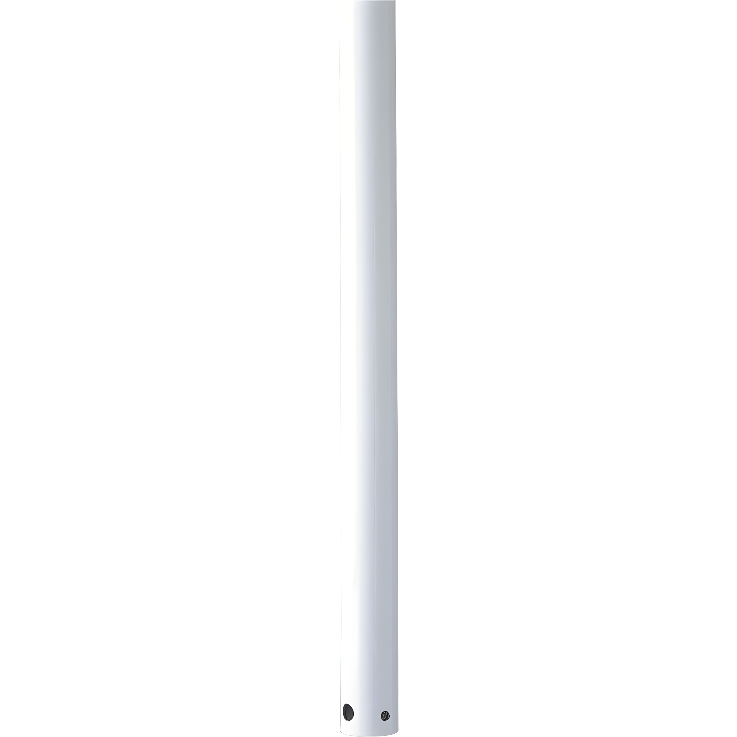 72-Inch Matte White Steel Ceiling Fan Downrod