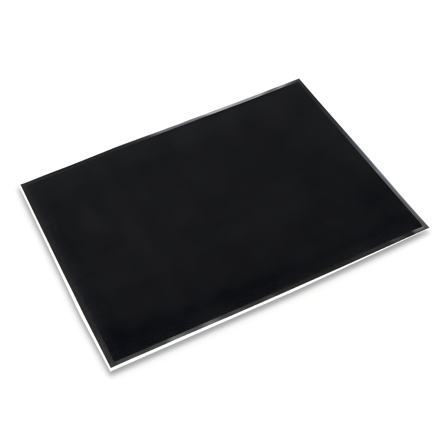 Jasper Black Vinyl 36"x60" Indoor-Outdoor Scraper Mat