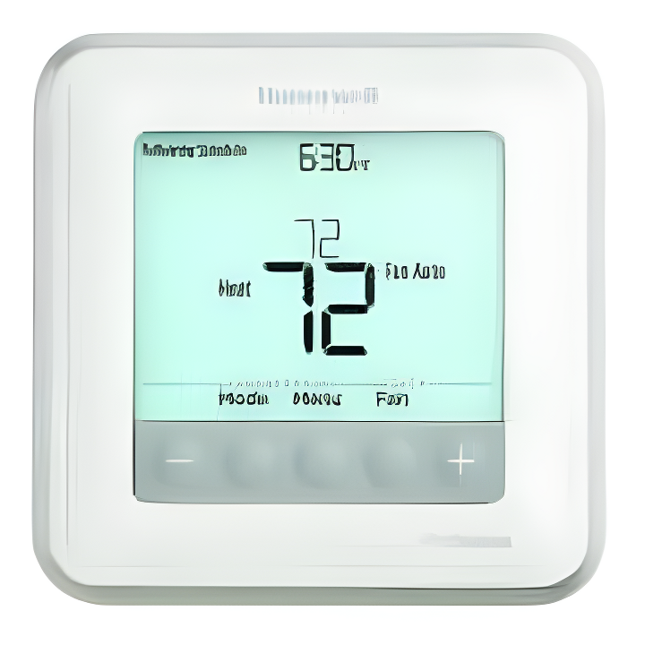 White Digital Programmable Heat Pump Thermostat