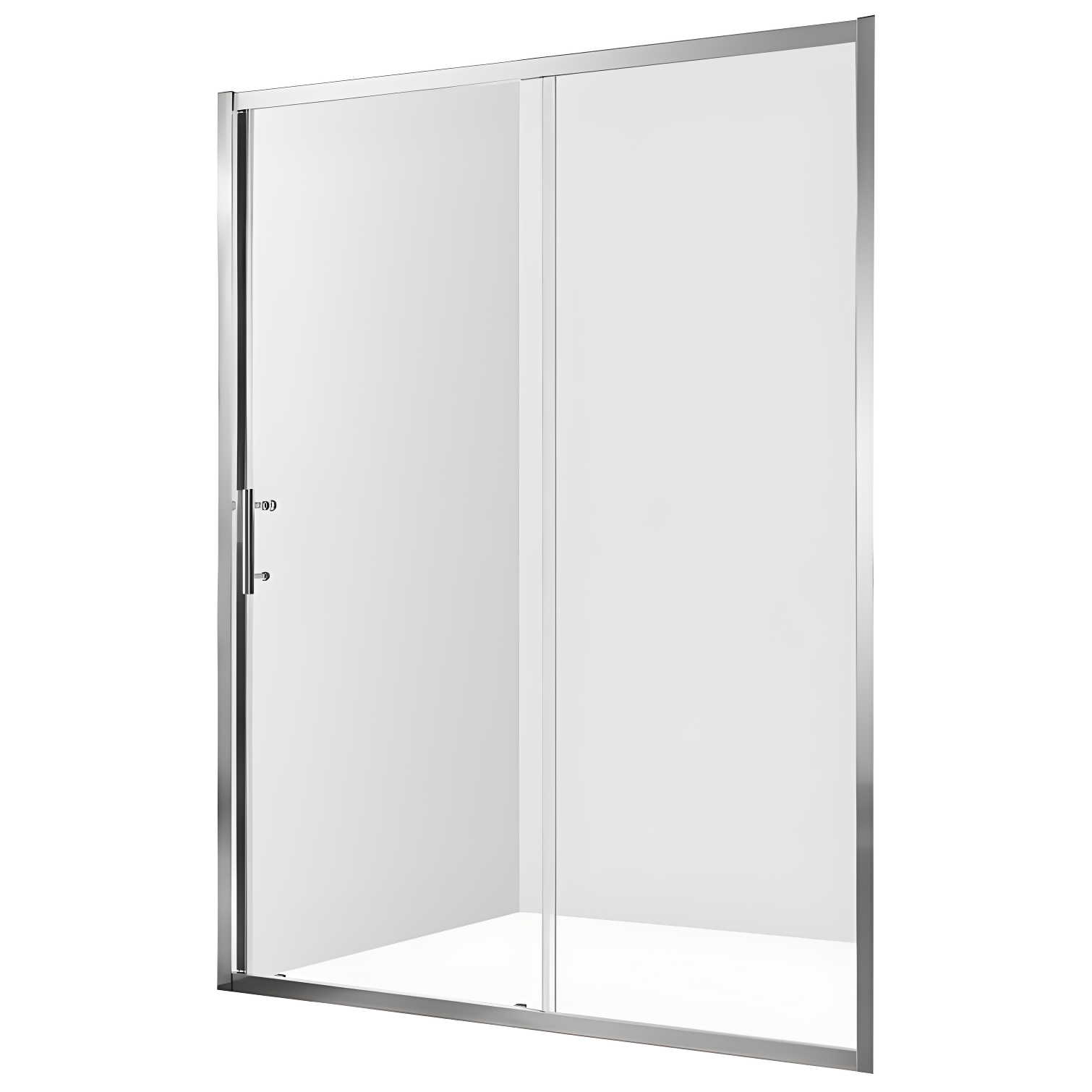 Halberd 60" x 72" Polished Chrome Framed Shower Door