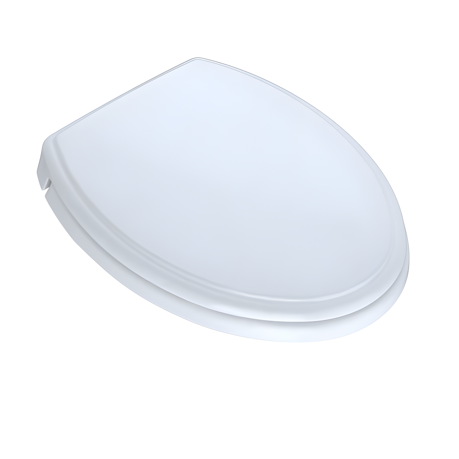 SoftClose Elongated Beige High-Impact Plastic Toilet Seat