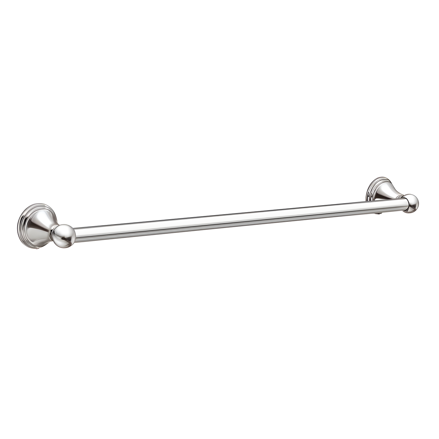 Preston 24-Inch Chrome Wall Mounted Towel Bar