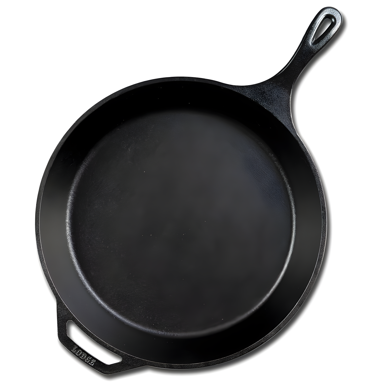 Lodge 13.25 Inch Black Cast Iron Skillet with Assist Handle