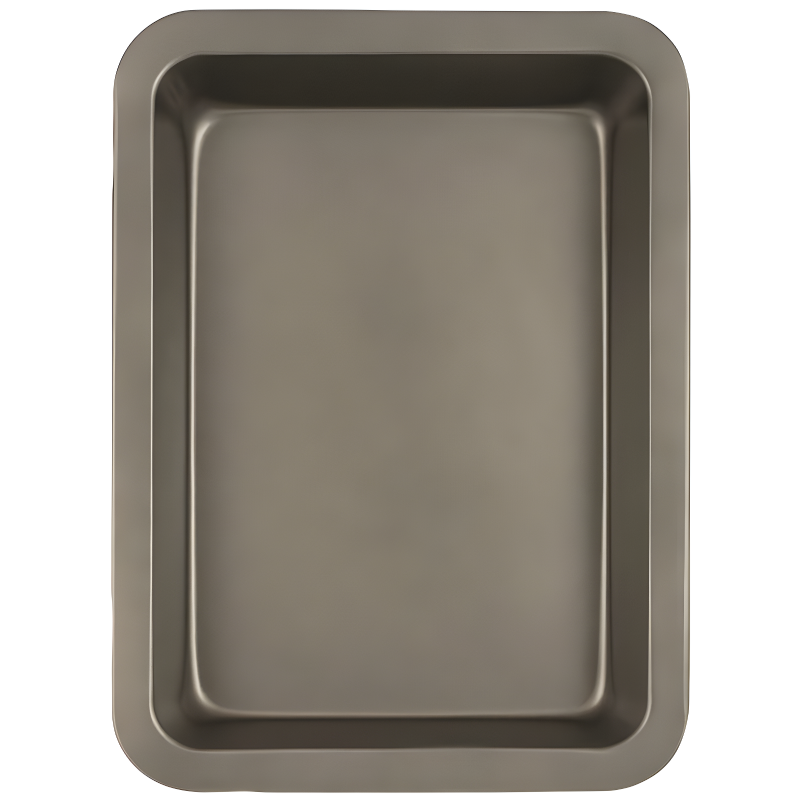 Non-Stick Gray Rectangle Bake and Roast Pan with Handles