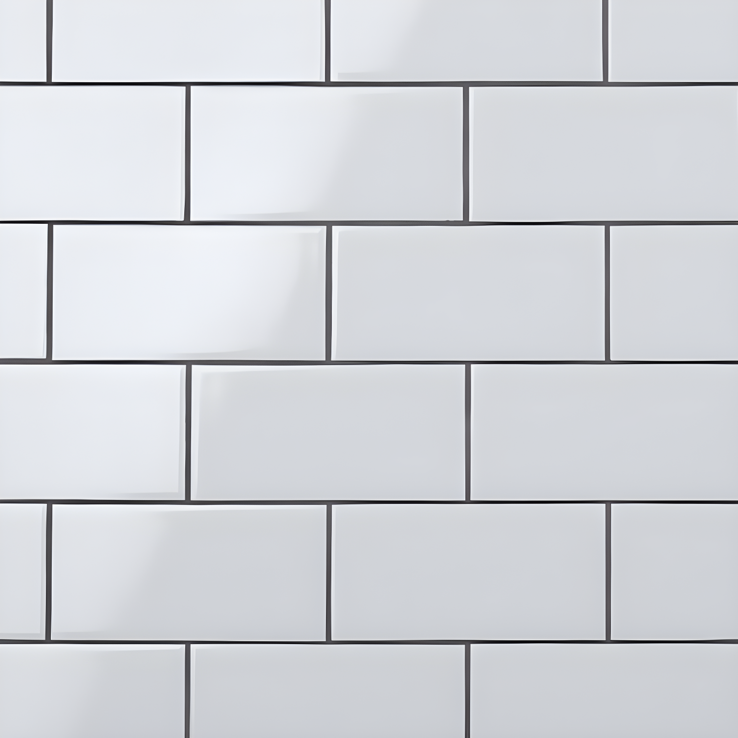 Crown Heights Glossy White 3" x 6" Ceramic Subway Tile