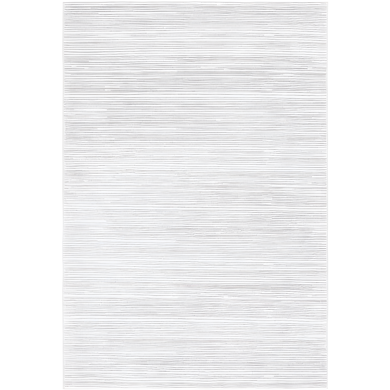 Ivory Round Hand-Knotted Synthetic Area Rug