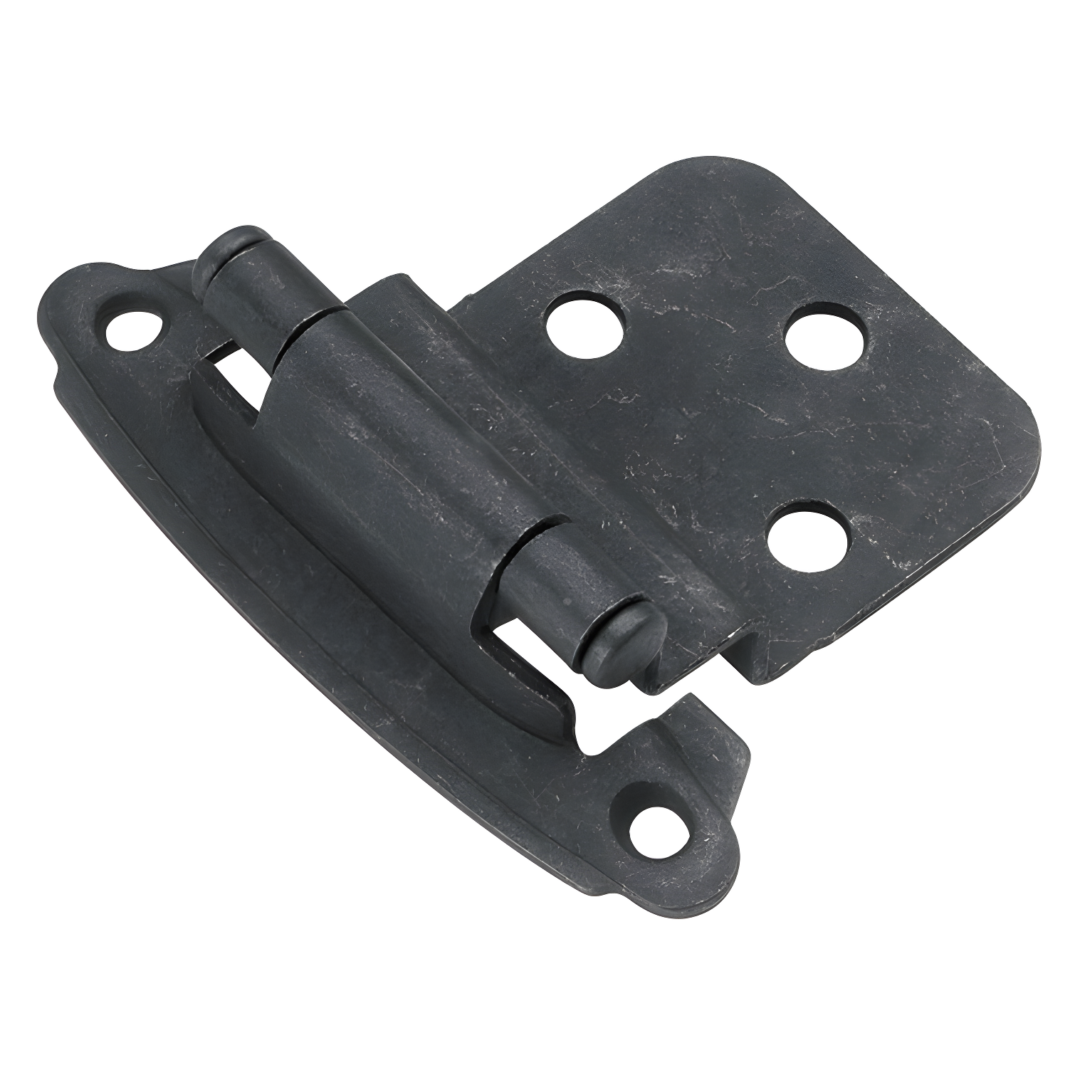 Black Iron Self-Closing Inset Cabinet Hinge