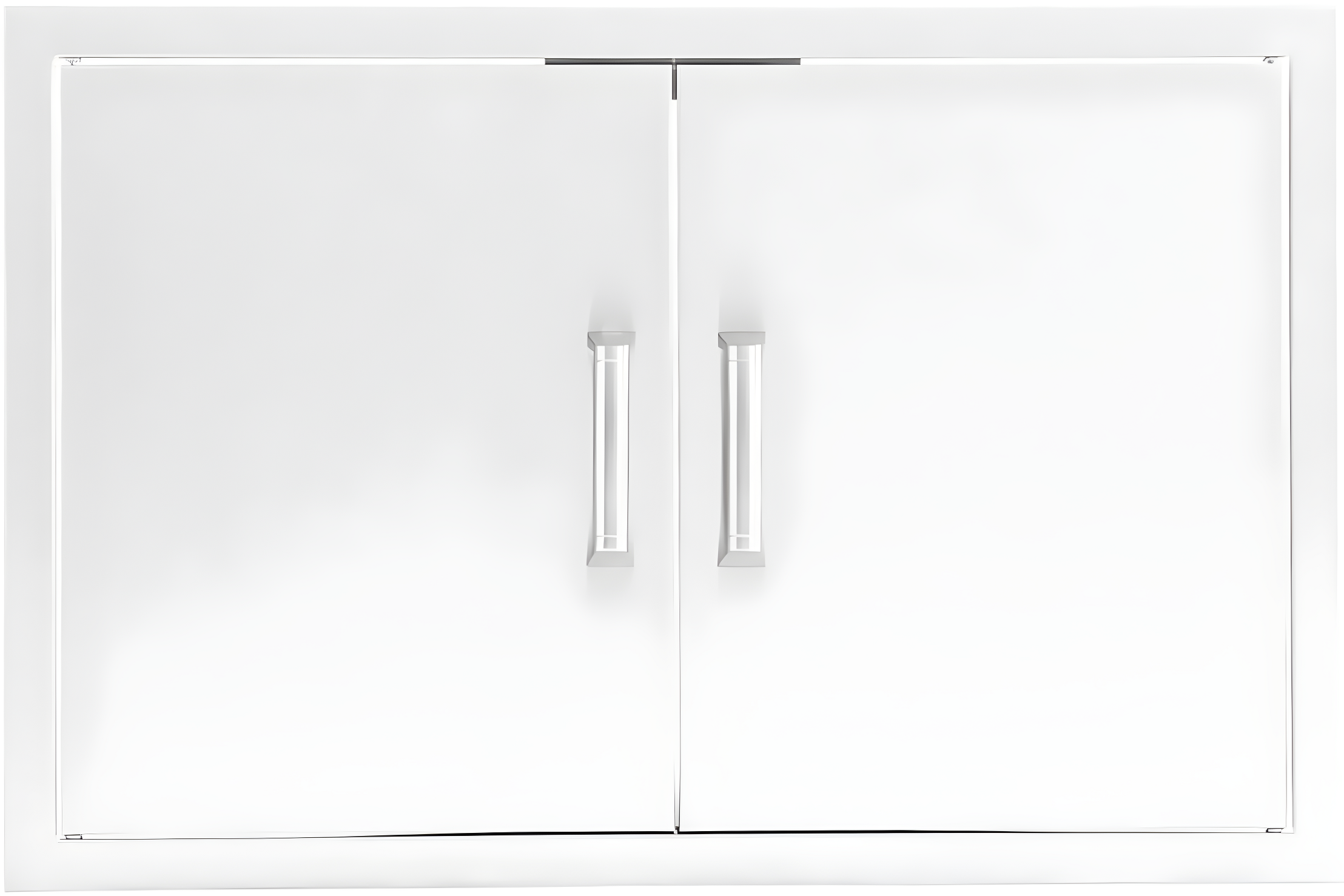 32-Inch Stainless Steel Flush Mount Double Access Door