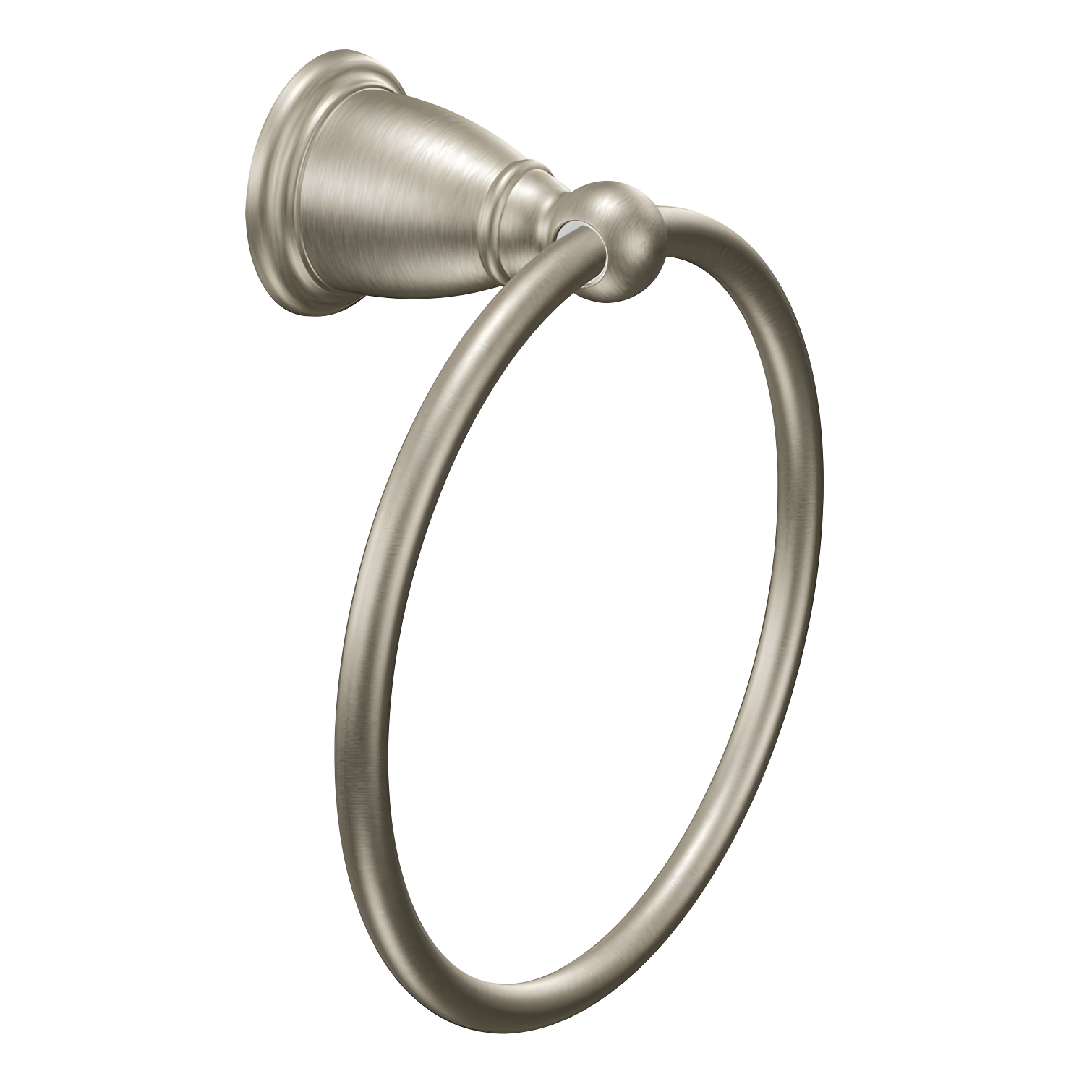 Brantford Brushed Nickel Wall Mounted Towel Ring