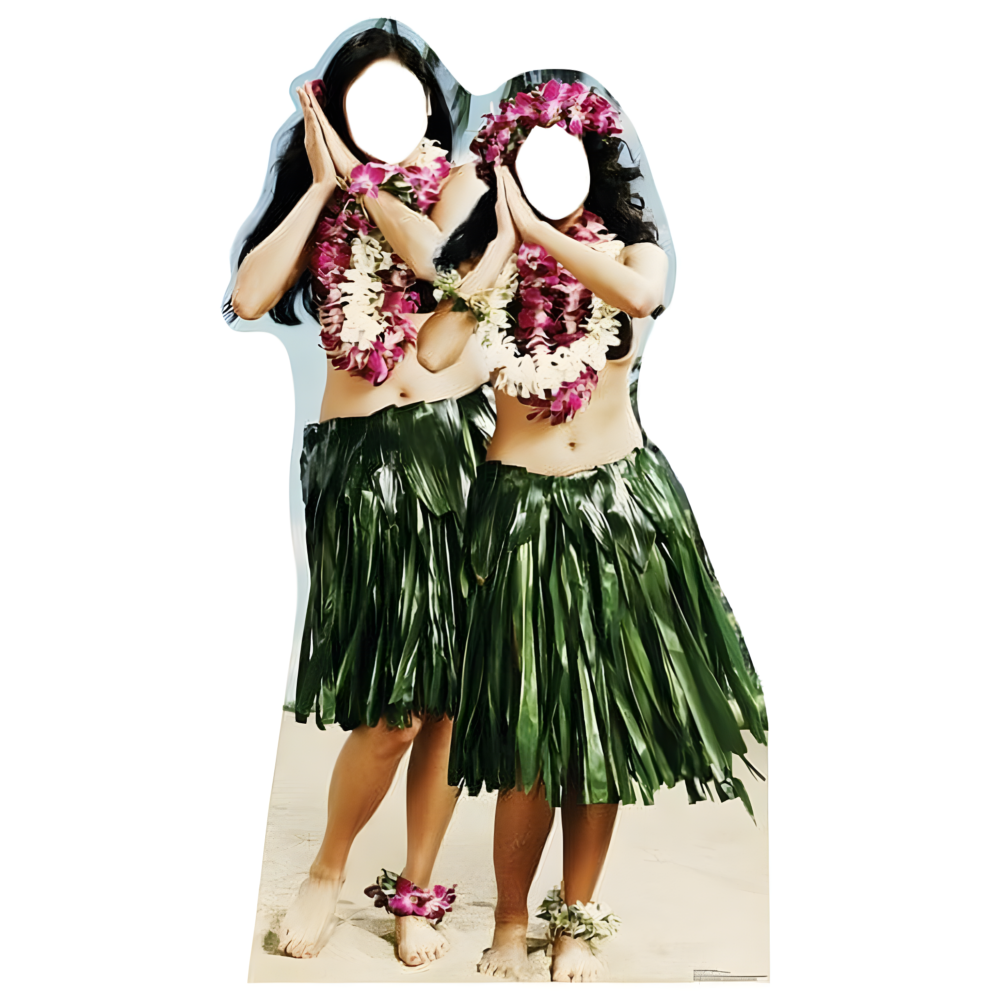 Hawaiian Hula Girls Life-Size Cardboard Stand-in