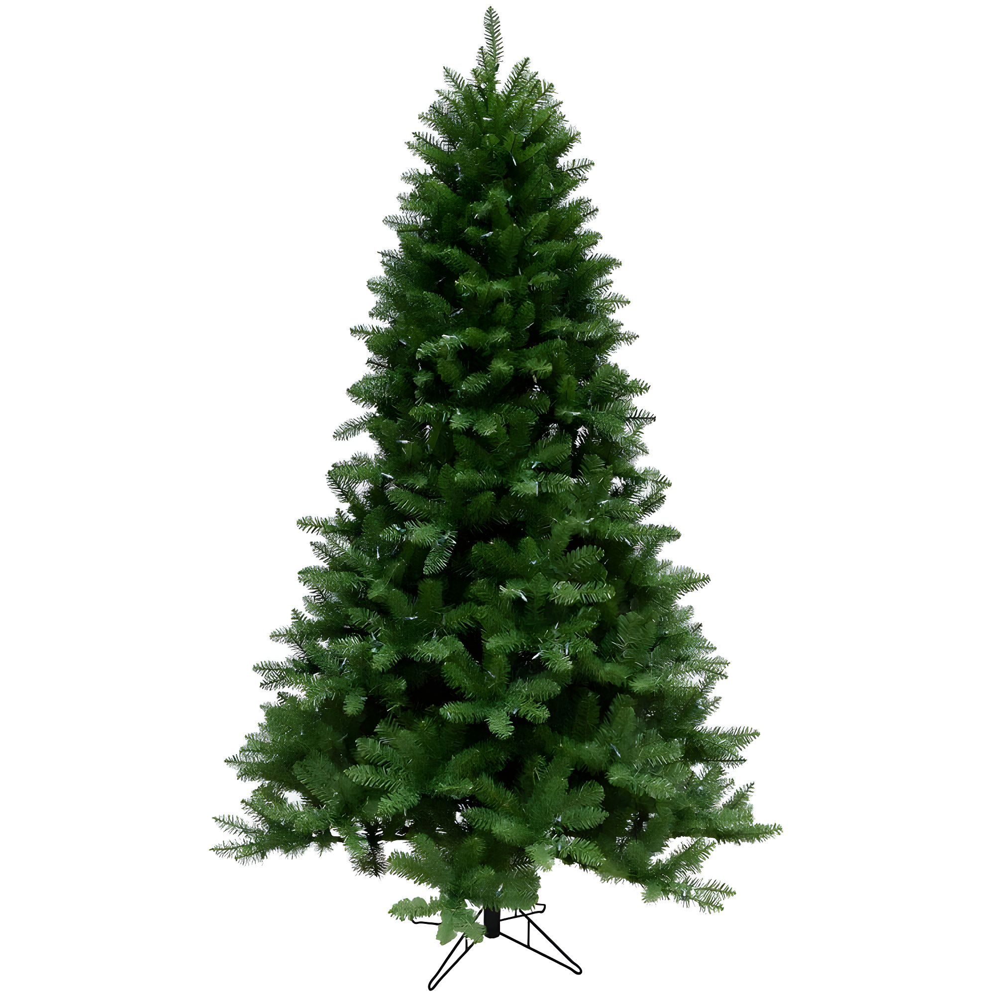 6.5-Ft Greenland Pine Artificial Christmas Tree with Multicolor LED Lights