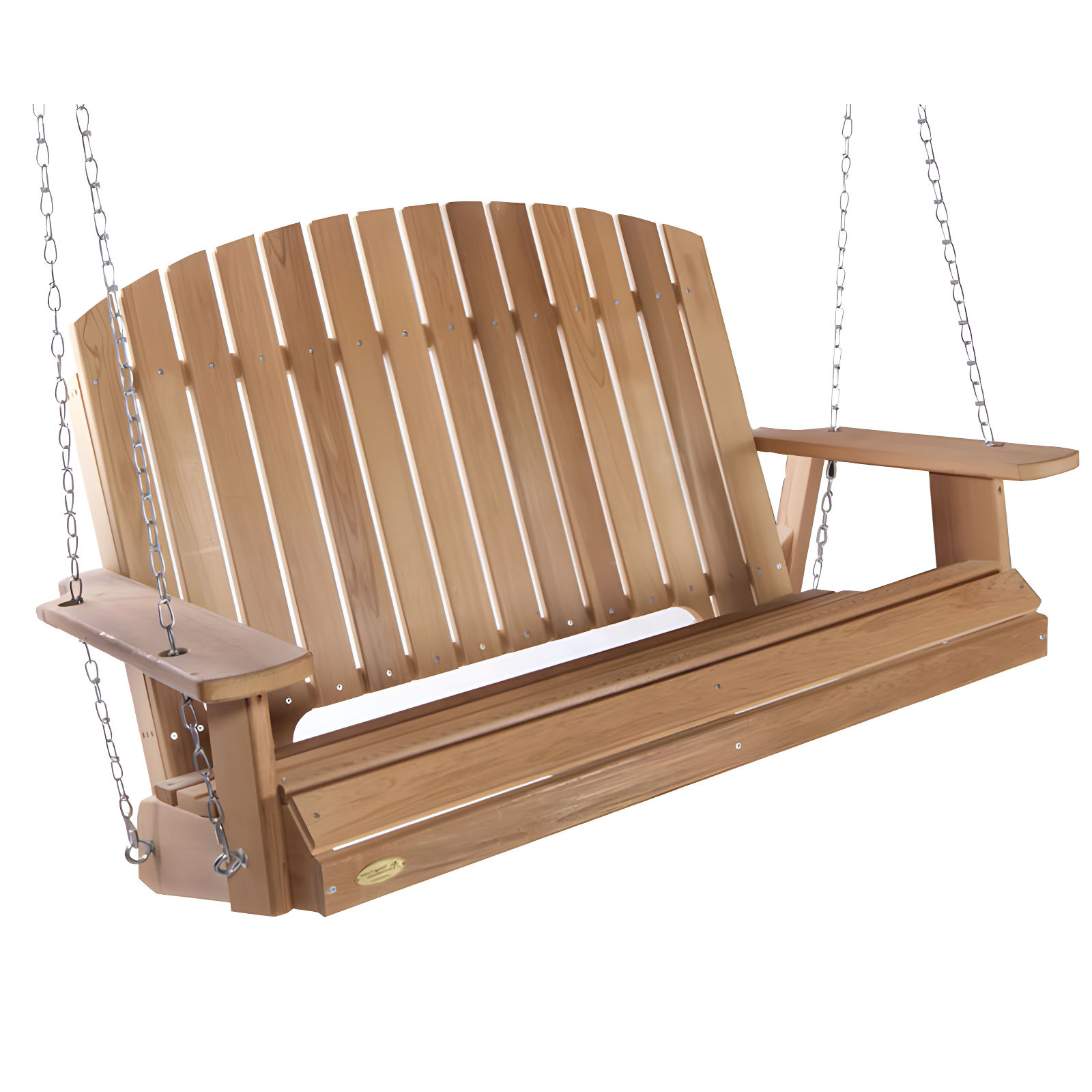 Western Red Cedar Pergola Swing with Metal Hardware