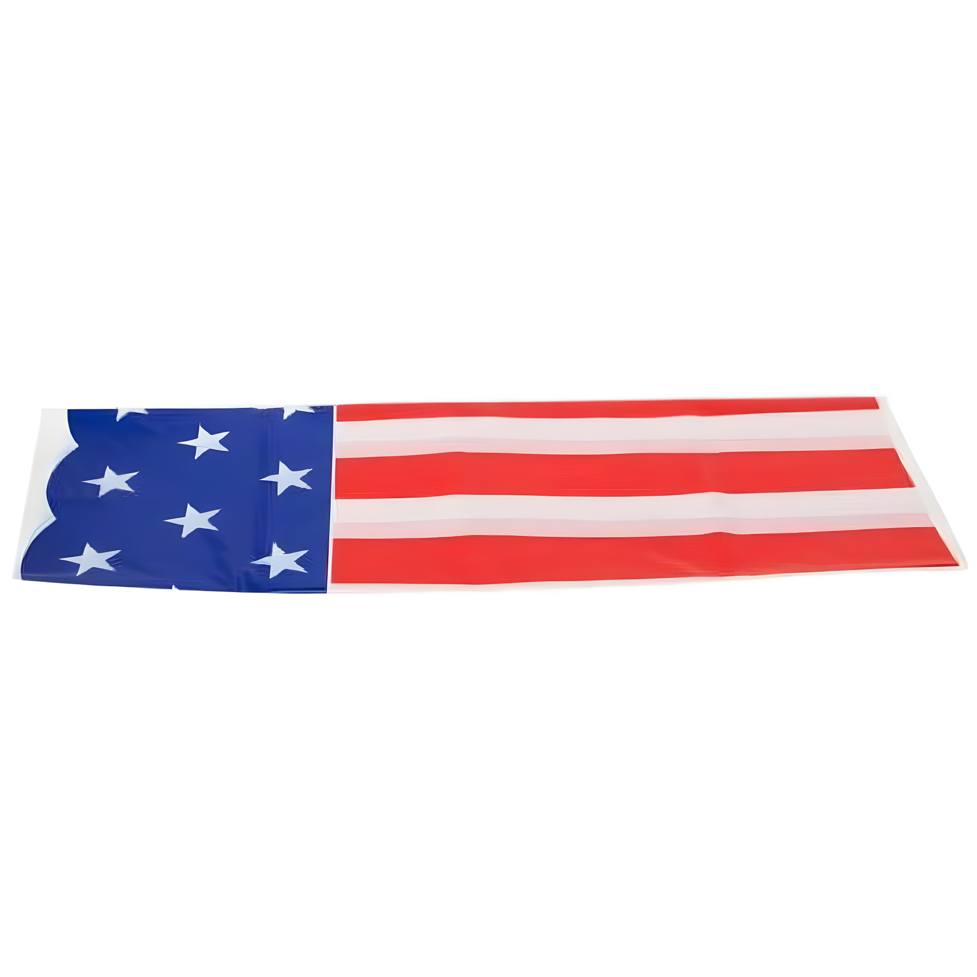 Patriotic Stars & Stripes Rectangular Plastic Table Cover