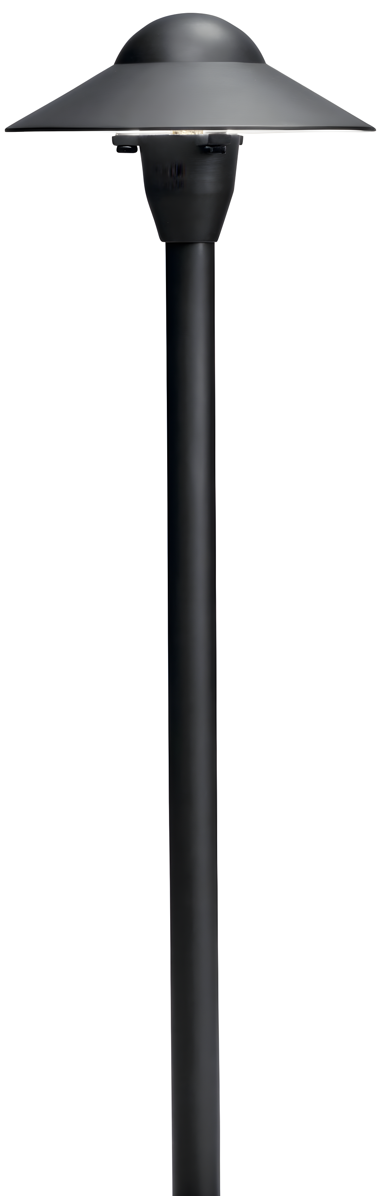 21" Black Aluminum Traditional Pathway Light