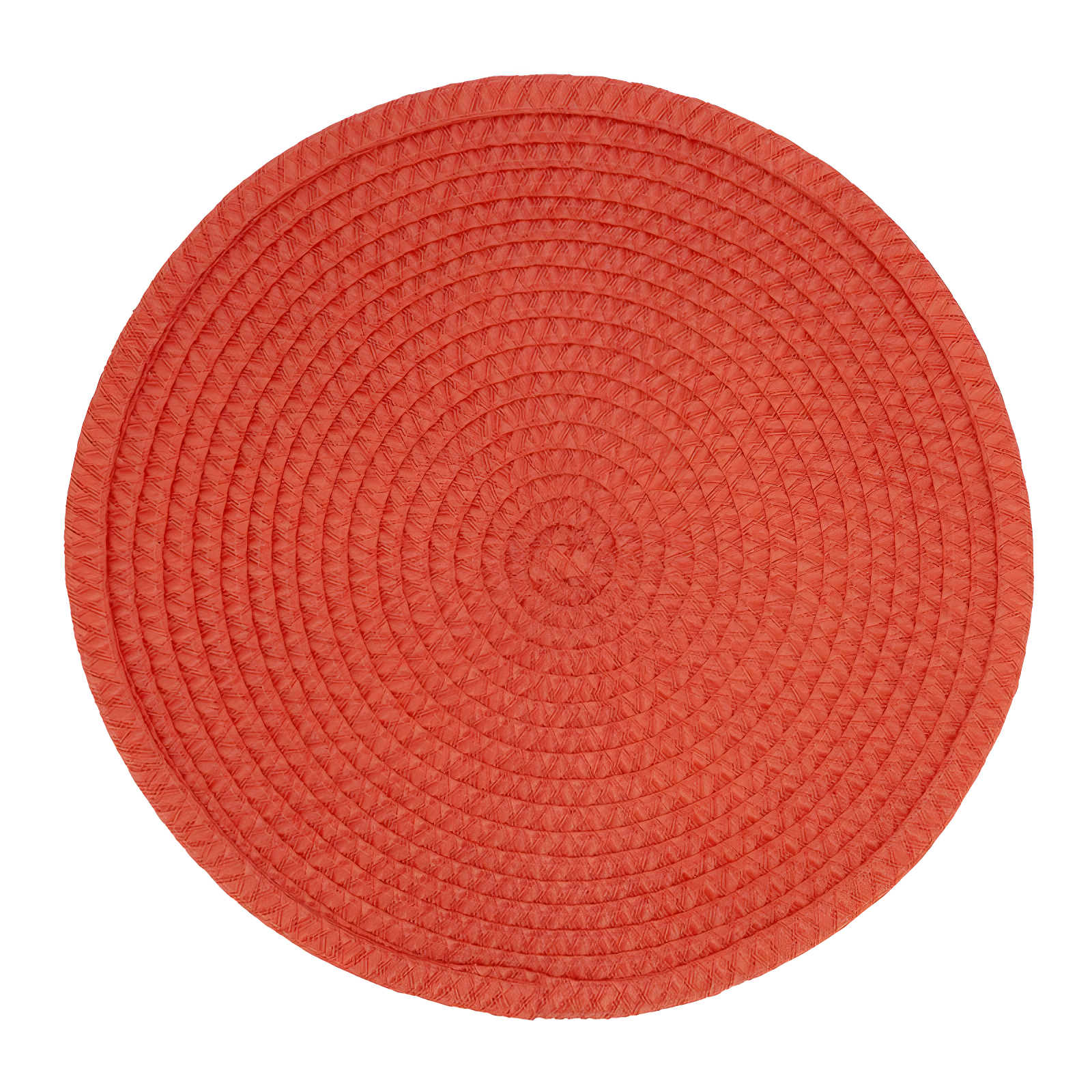 Fall Fabric Pom Pom Round Placemats, Set of 4