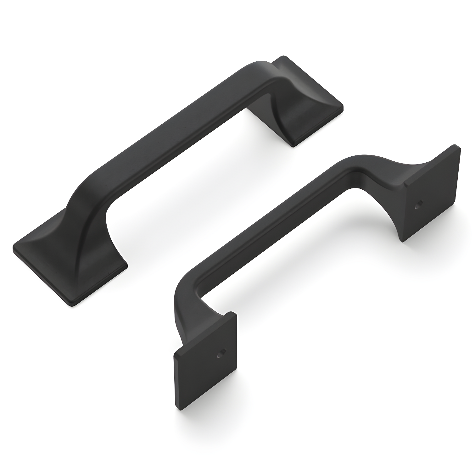 Black Iron 3" Modern Farmhouse Cabinet Handles