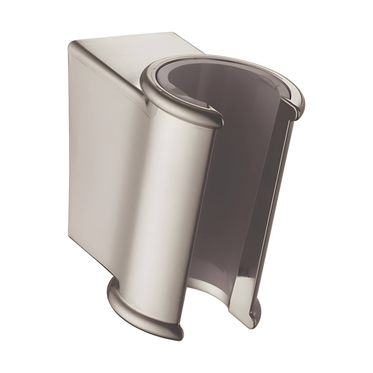 Polished Nickel Modern Wall-Mount Handshower Holder