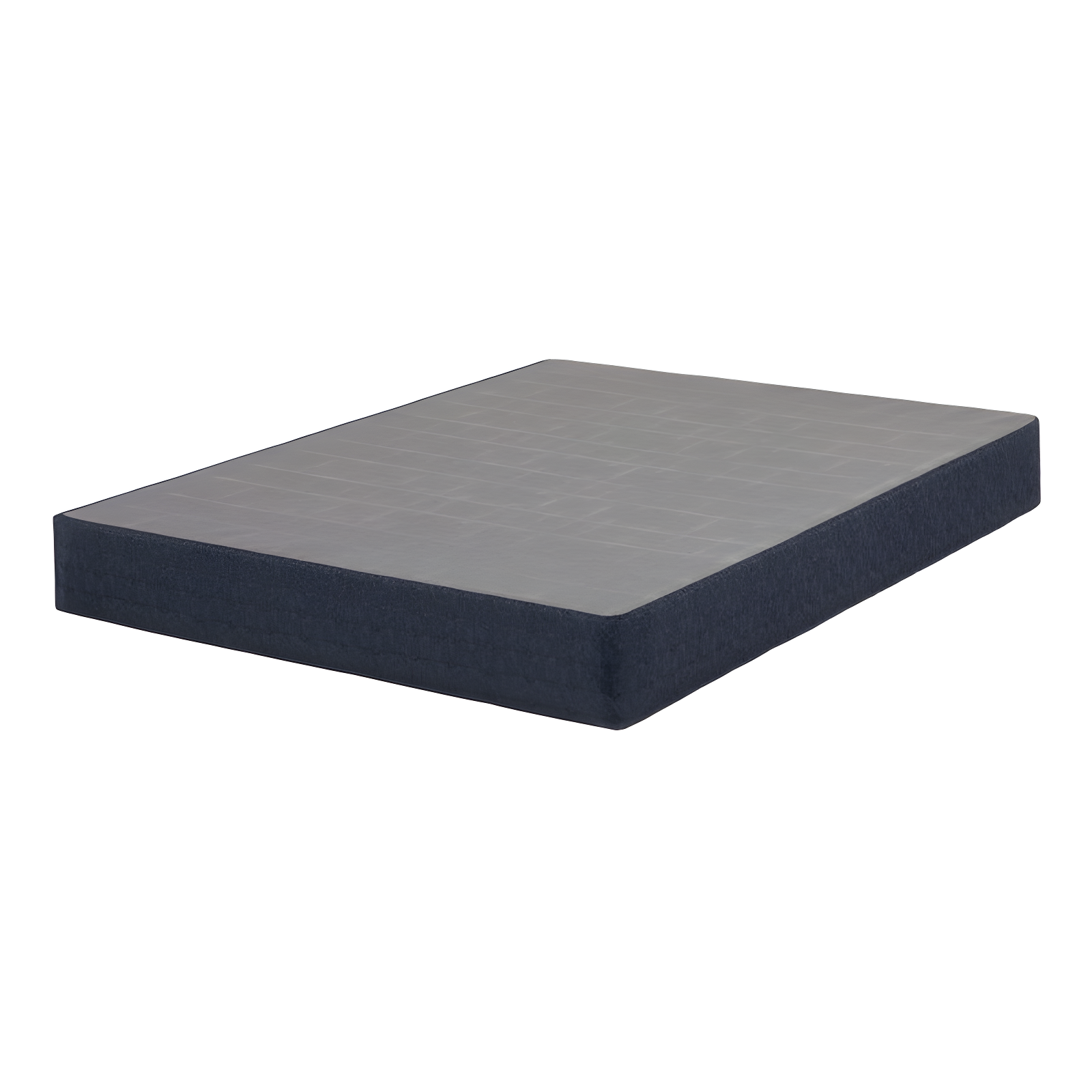 Queen Size Gray High Profile Mattress Foundation