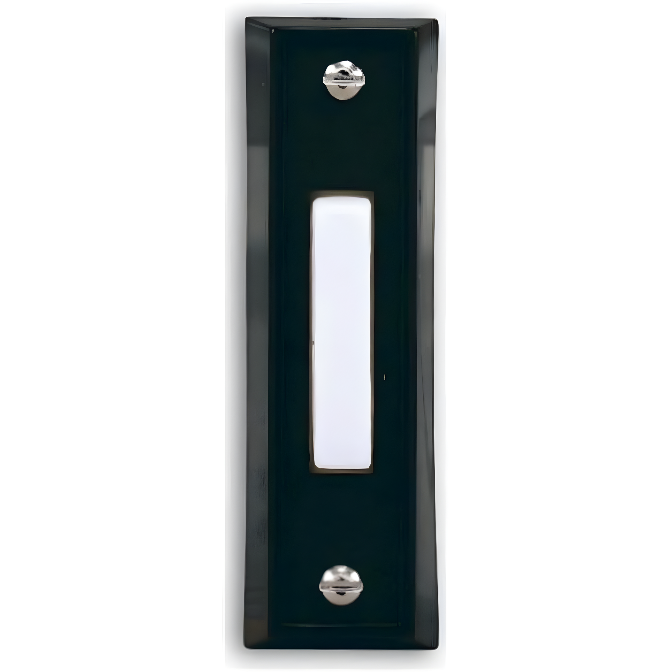 Heath Zenith Black Plastic Wired Pushbutton Doorbell