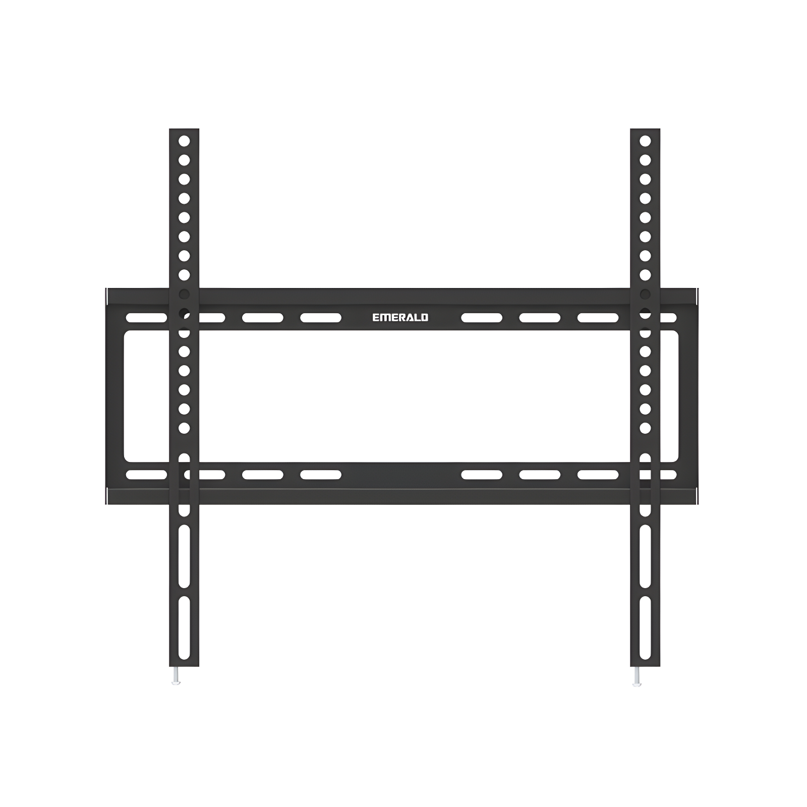 Black Steel Full-Motion Wall TV Mount for 26"-55" Screens