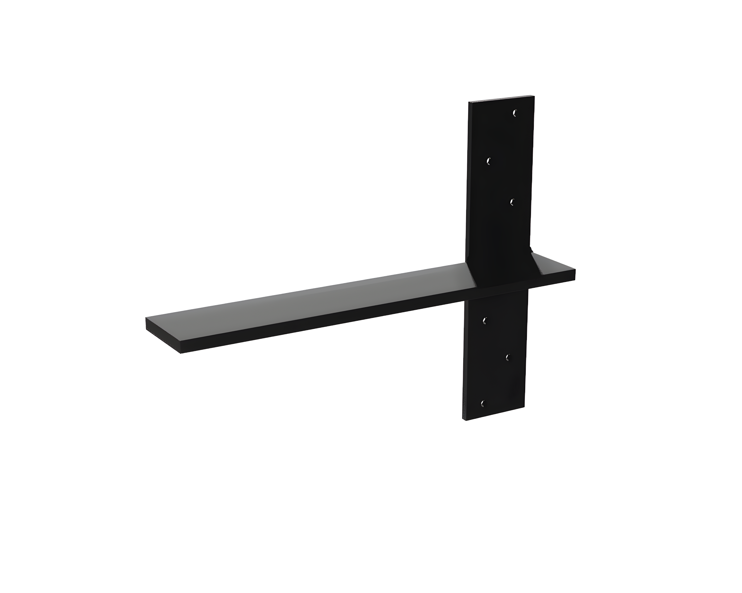 12" Universal Granite-Compatible Decorative Shelf Bracket