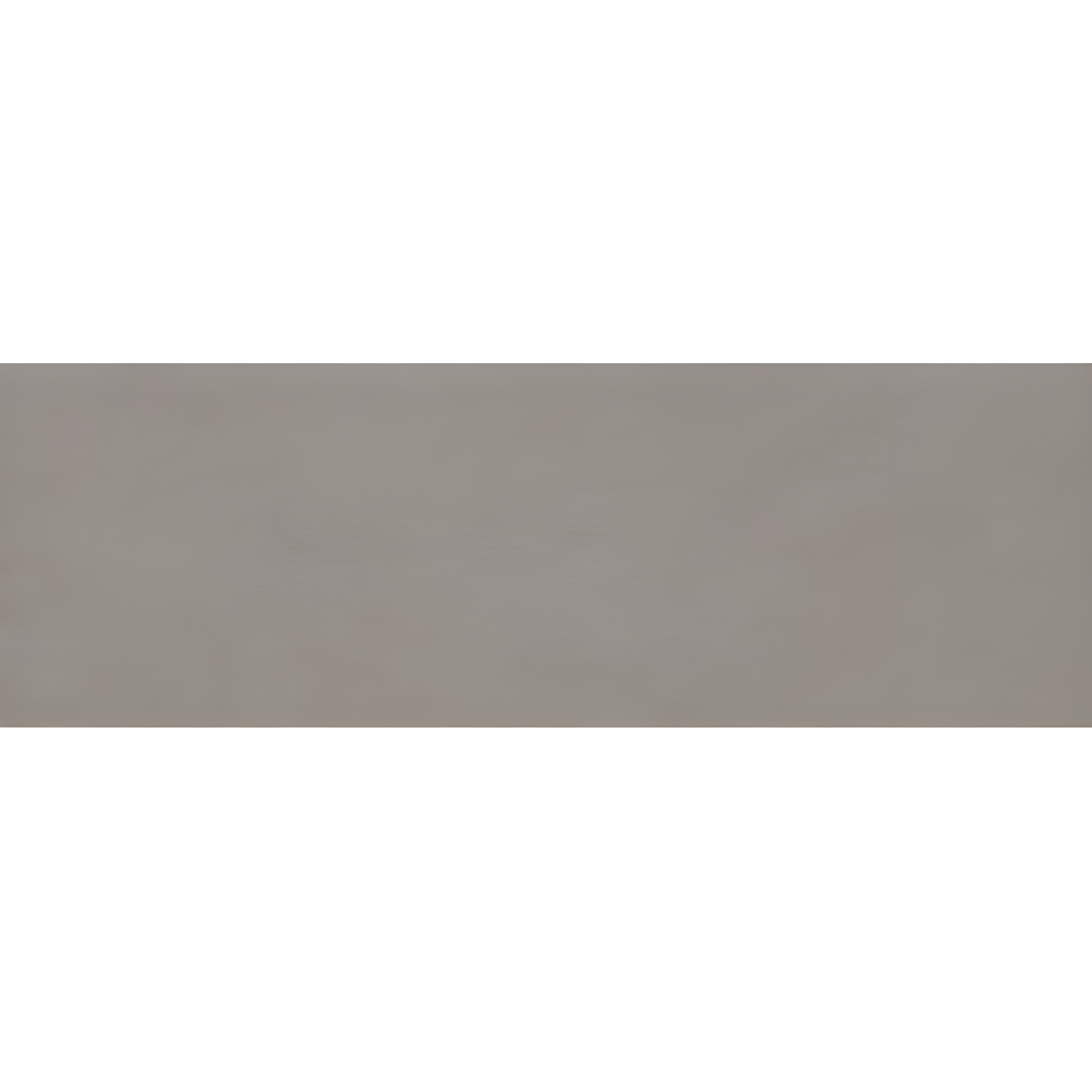 Citizen 12'' x 3'' Gray Matte Porcelain Bullnose Tile Trim